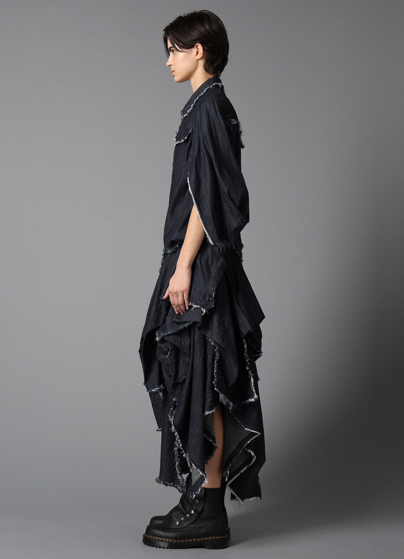 6oz DENIM DESIGNED SLEEVE JACKET B