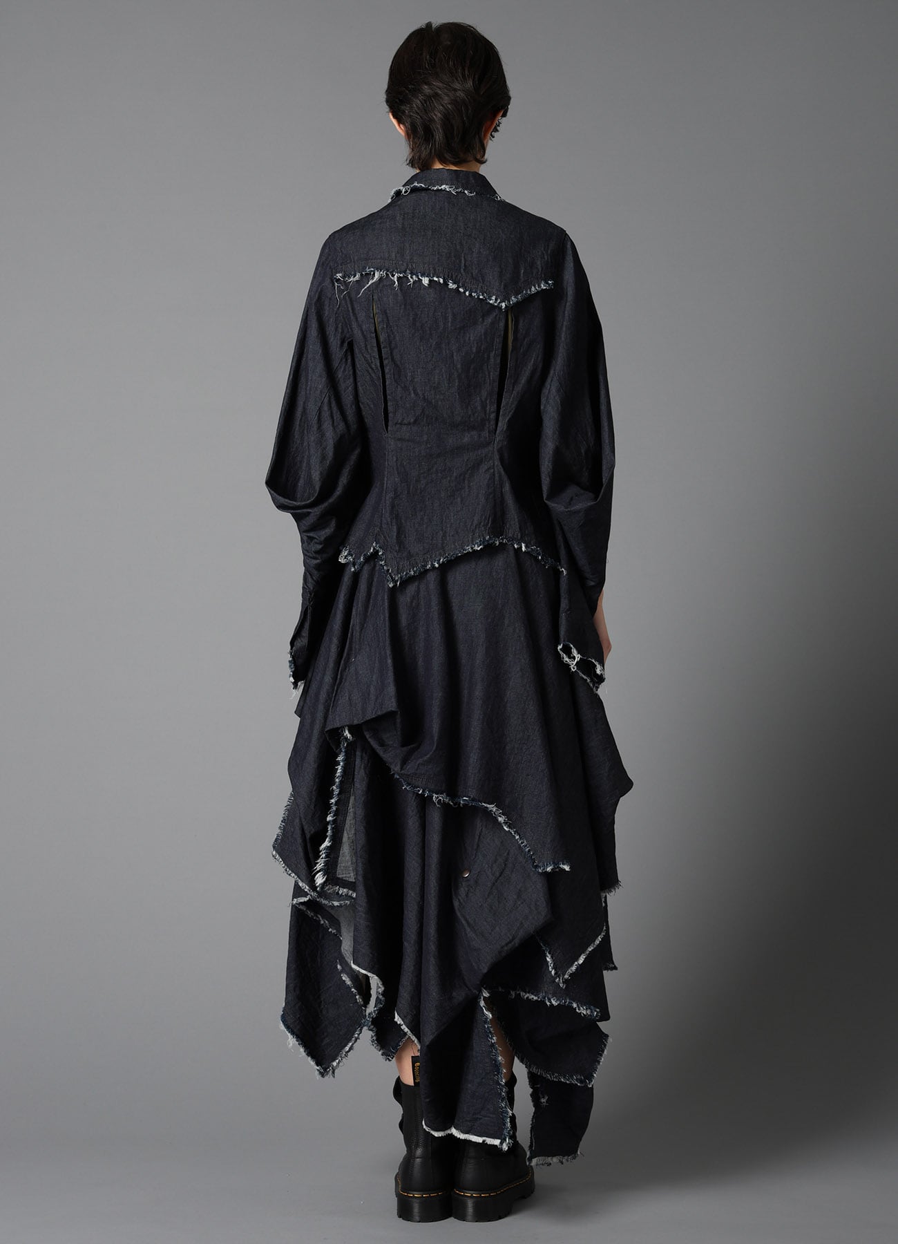 6oz DENIM DESIGNED SLEEVE JACKET B