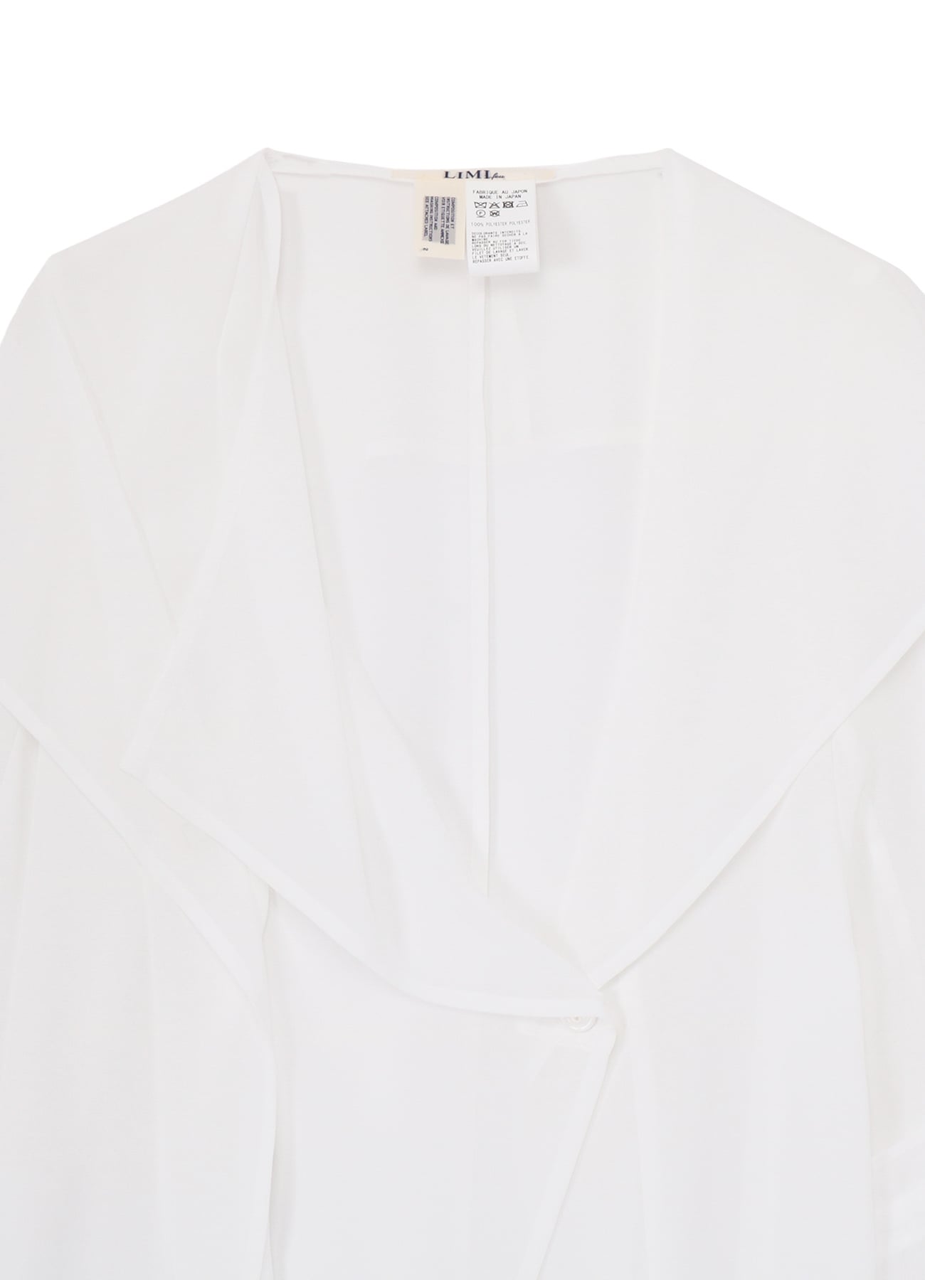PE GEORGETTE DRAPE JACKET