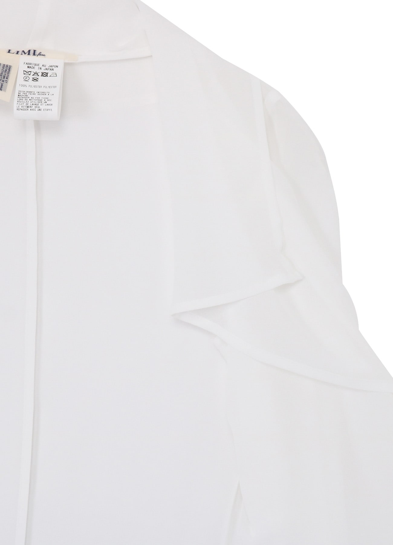 PE GEORGETTE DRAPE JACKET