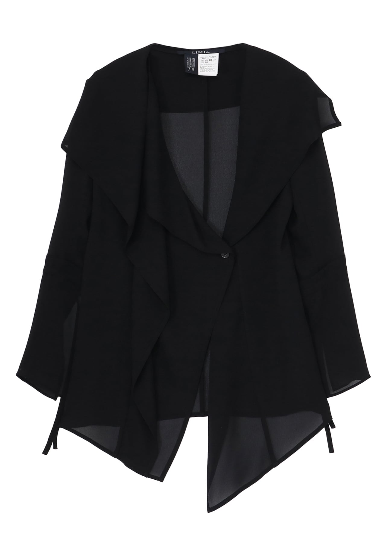 PE GEORGETTE DRAPE JACKET