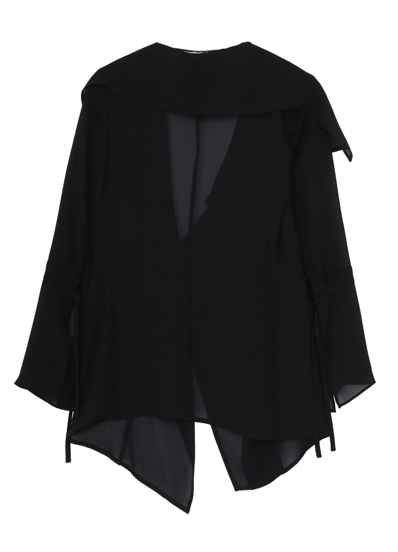 PE GEORGETTE DRAPE JACKET