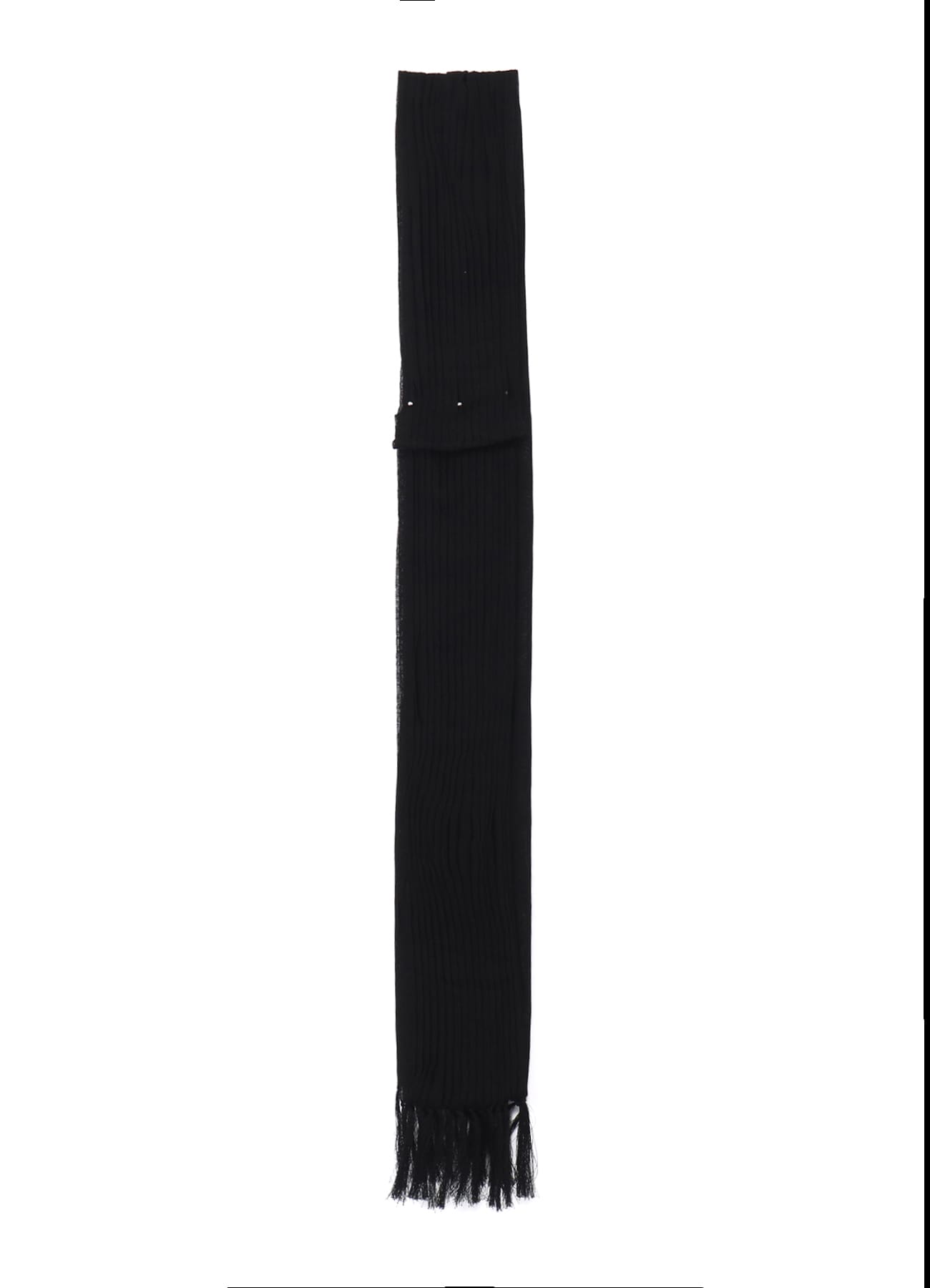 C/SI GATHER  PIERCED TUCK SCARF