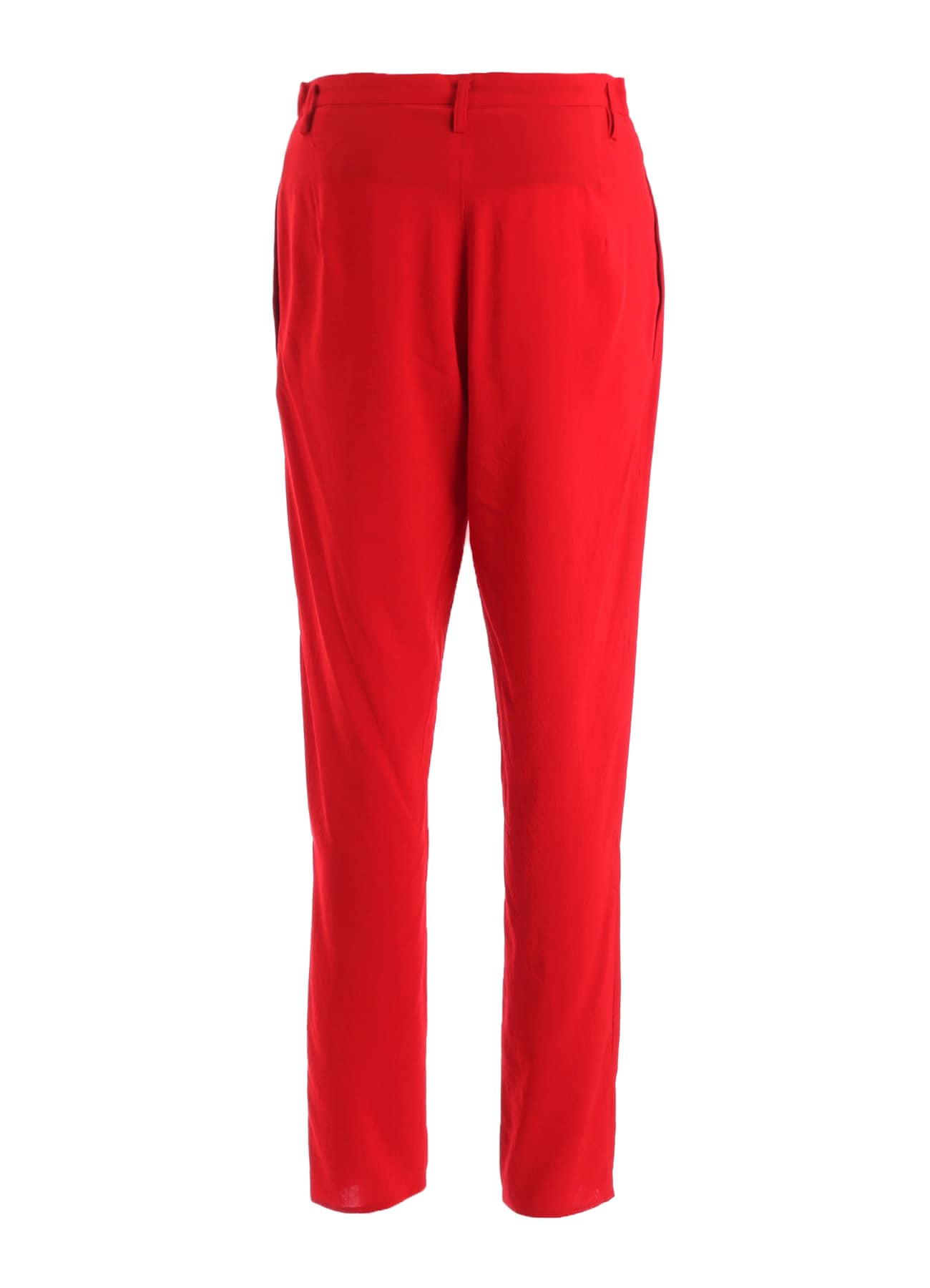 RY/ WRINKLED LAWN SLIT SLIM PANTS