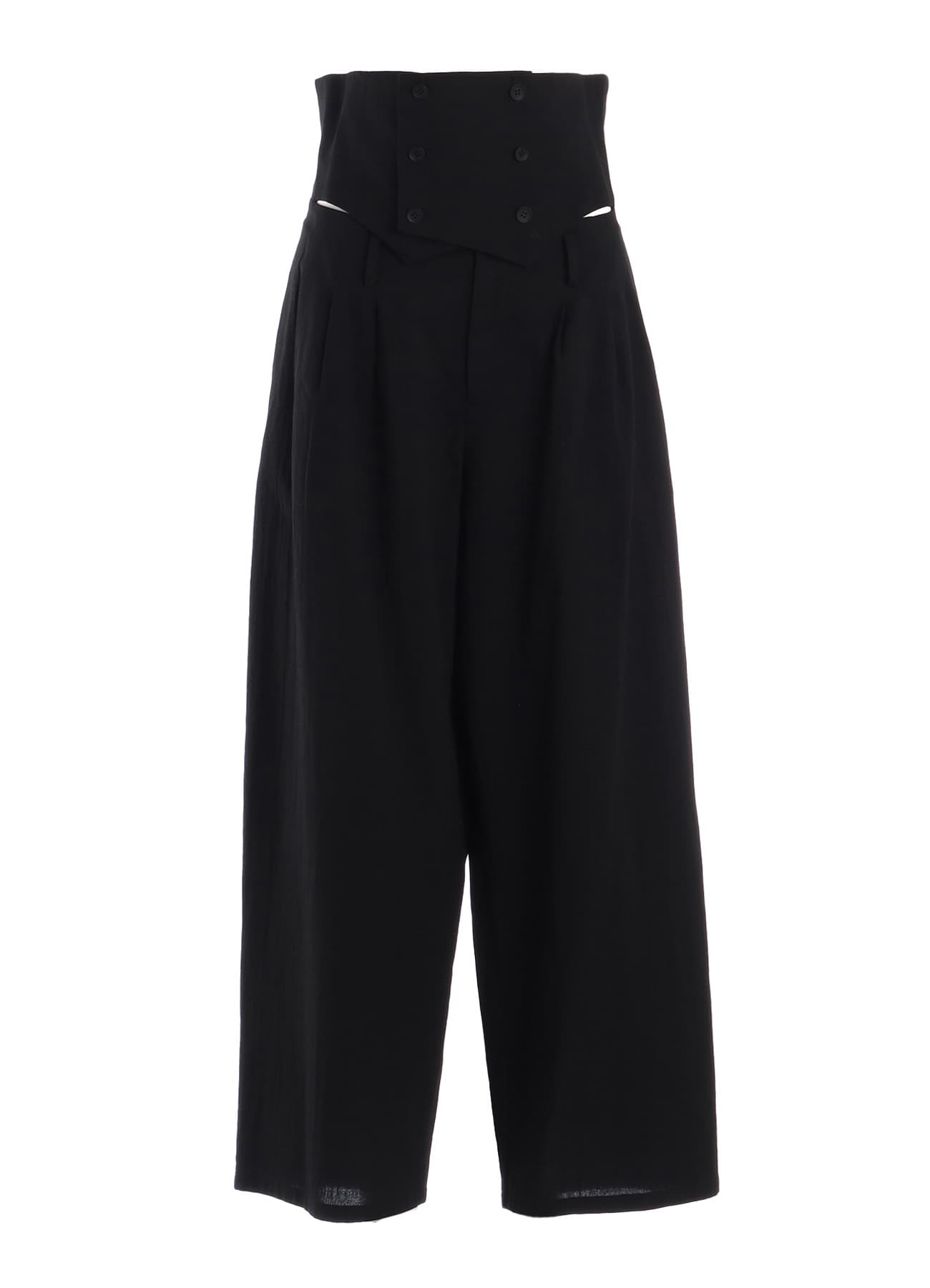 C/LI MUSLIN HIGH WAIST PANTS