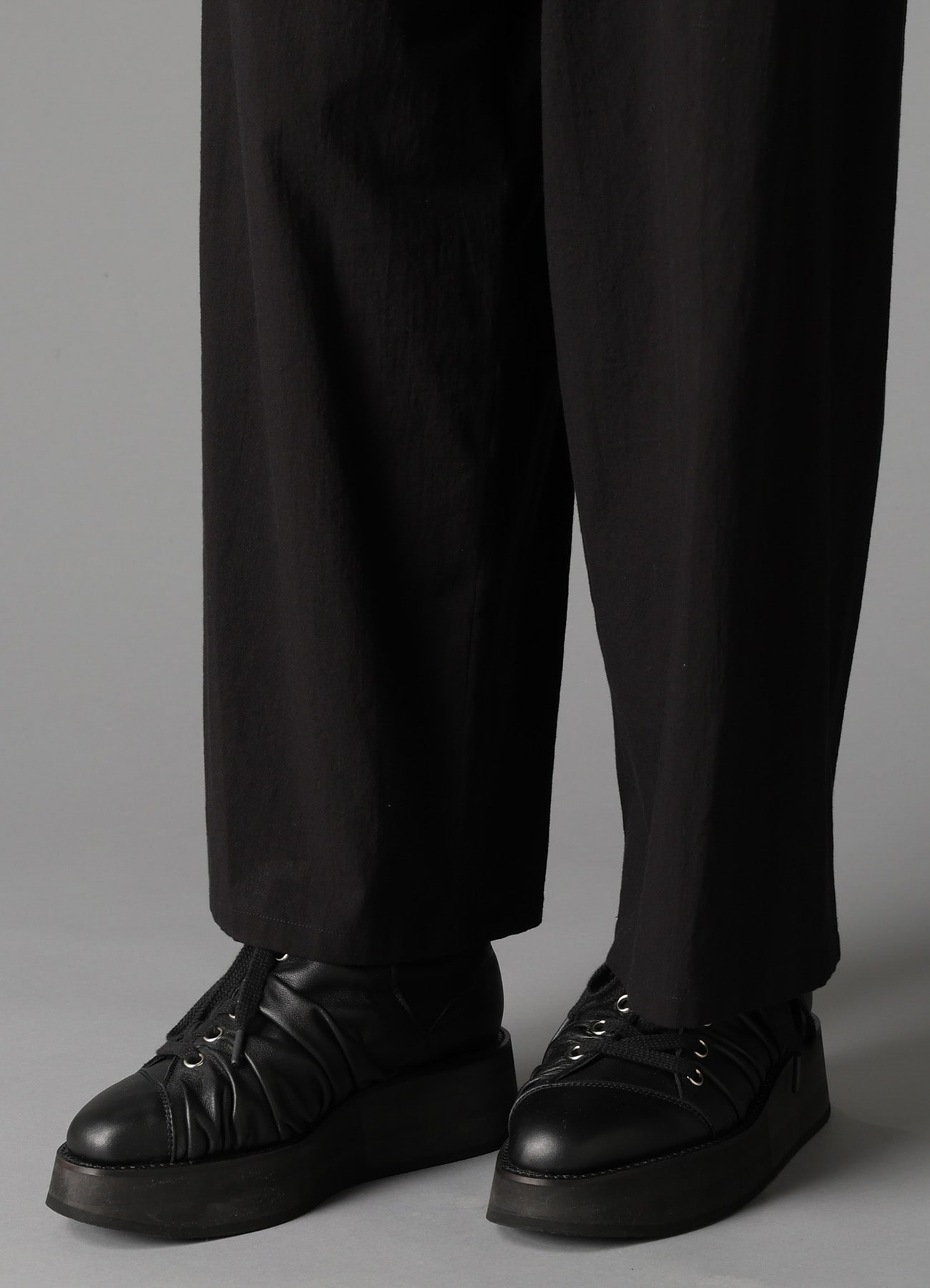 C/LI MUSLIN HIGH WAIST PANTS