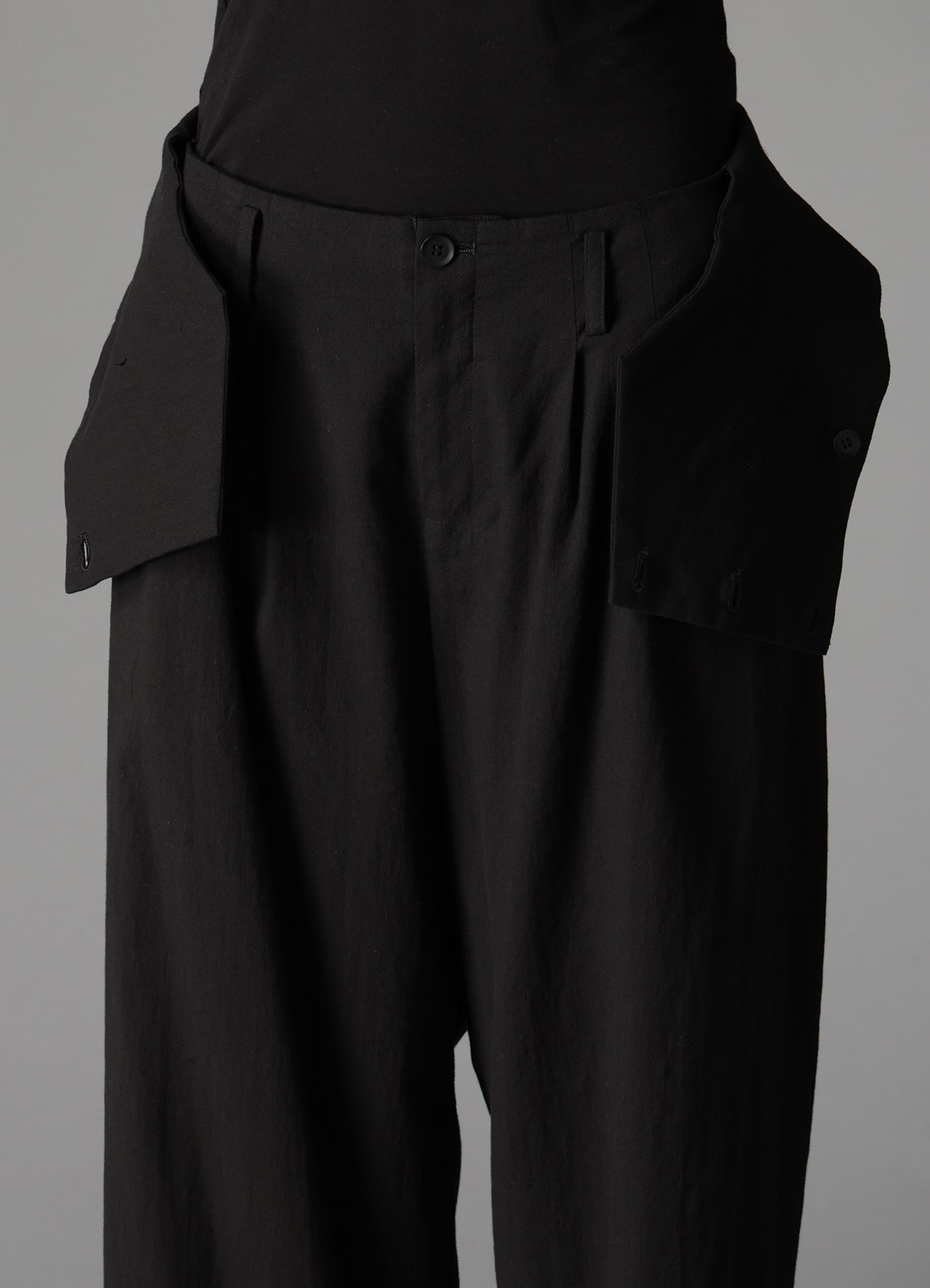 C/LI MUSLIN HIGH WAIST PANTS