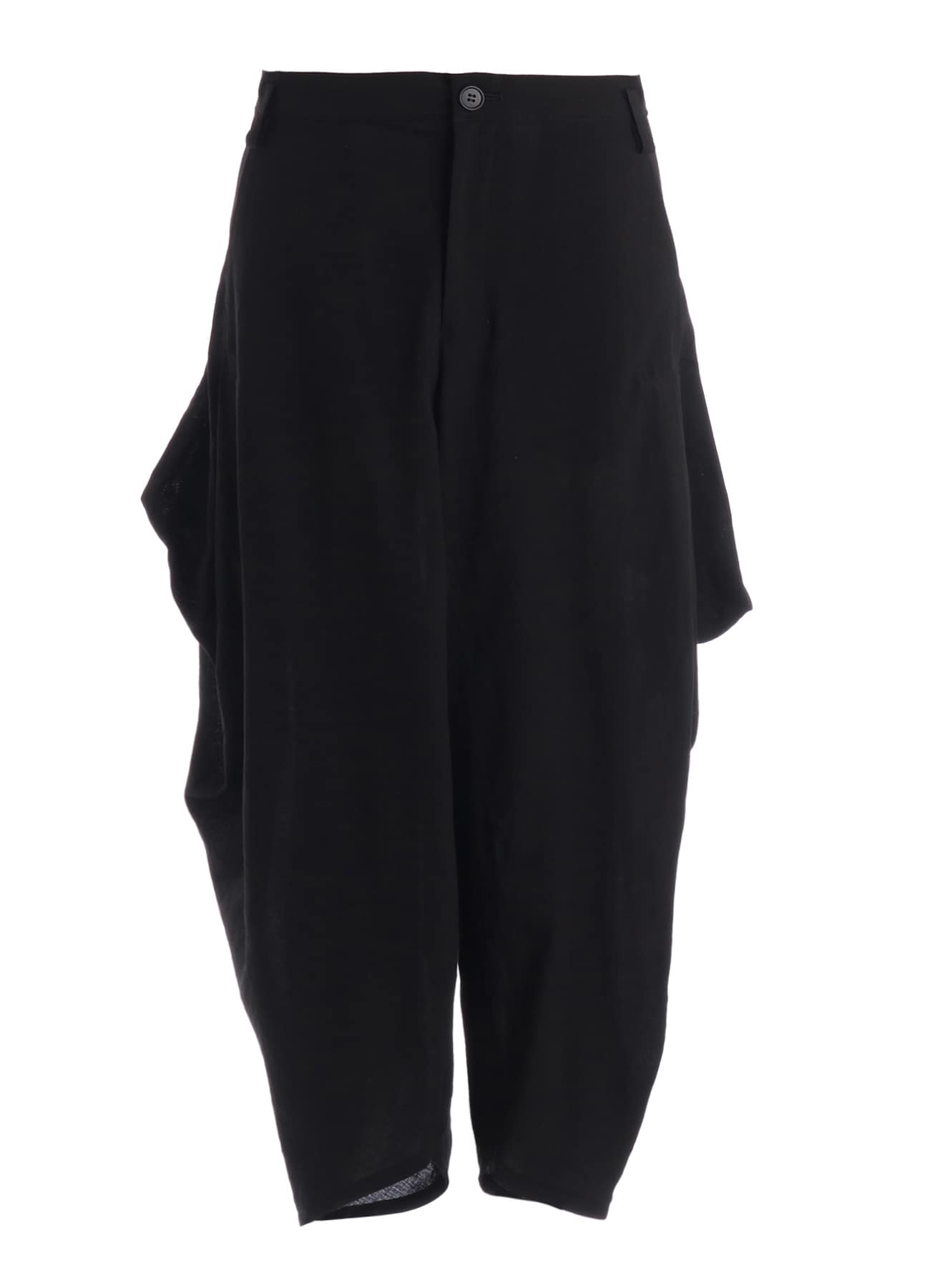 CELLULOSE/ LINEN LAWN BIG TUCK PANTS A