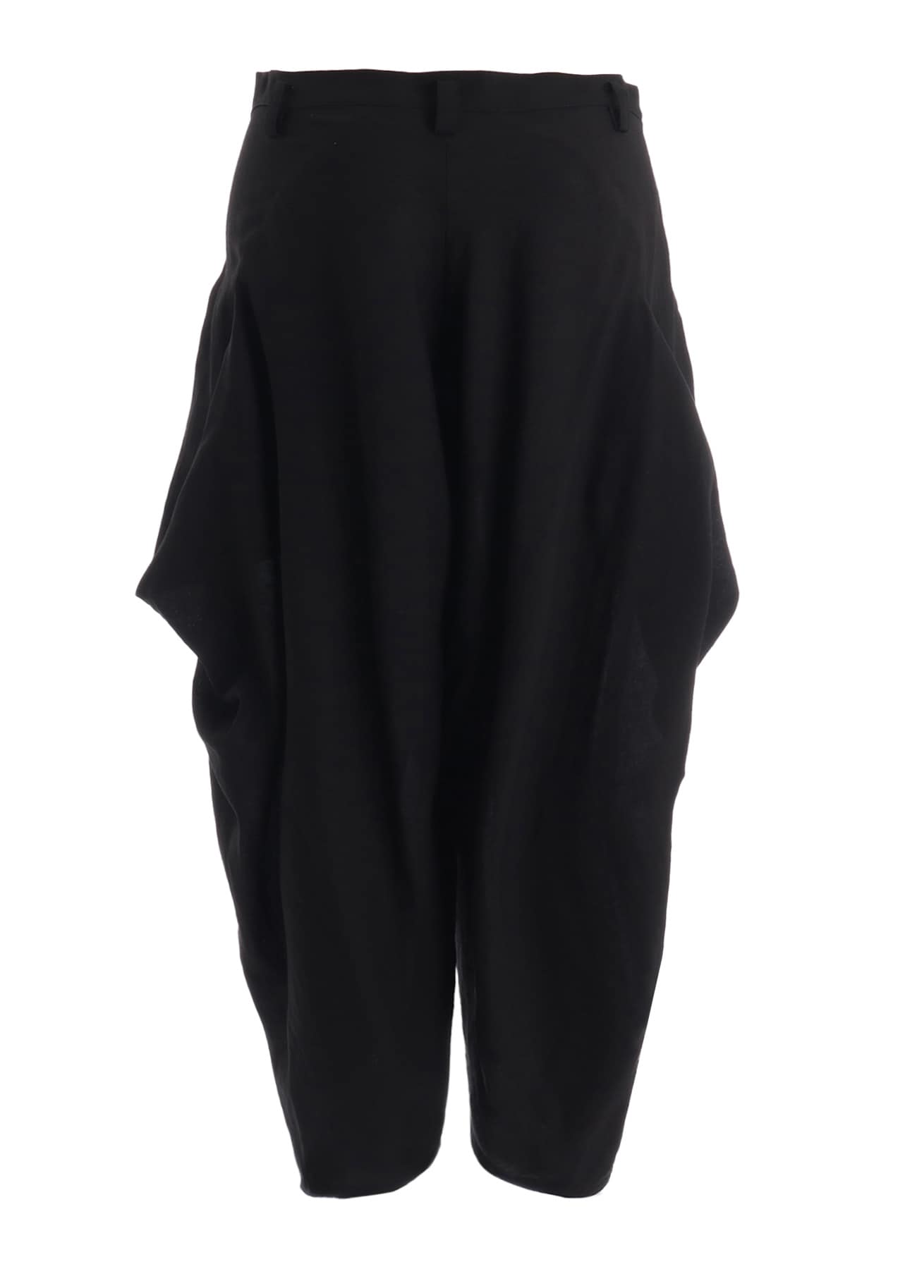 CELLULOSE/ LINEN LAWN BIG TUCK PANTS A