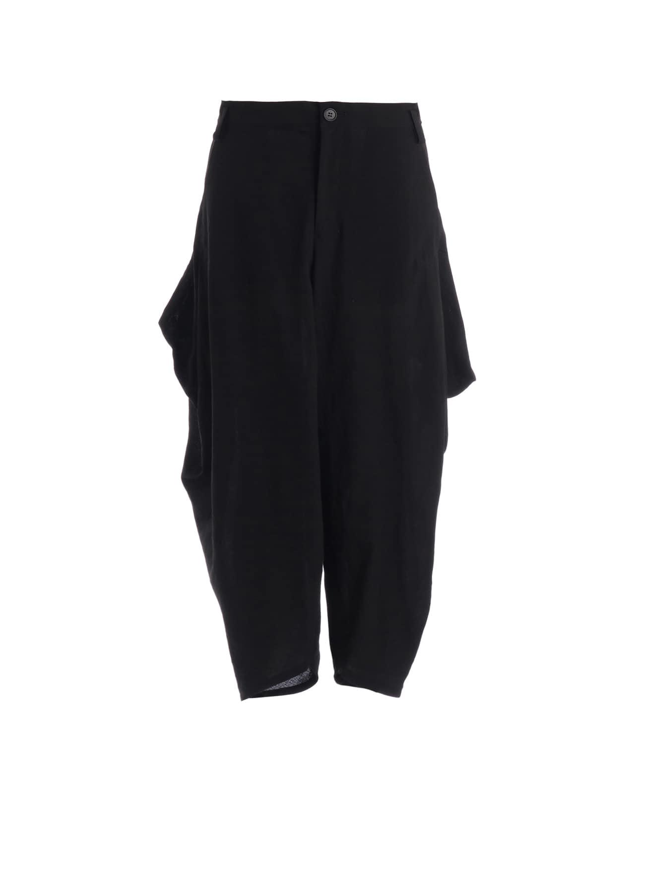 CELLULOSE/ LINEN LAWN BIG TUCK PANTS A