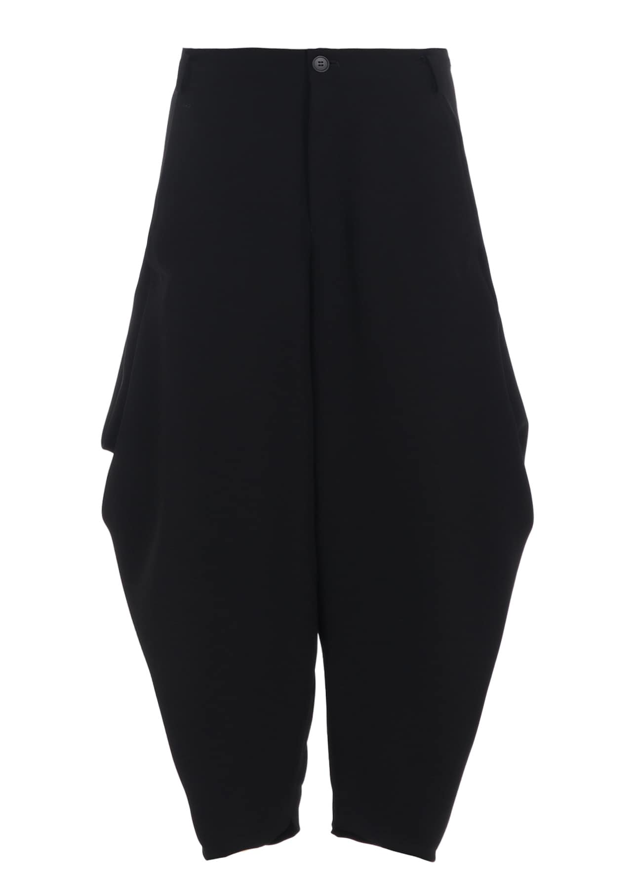 DOUBLE SATIN BIG TUCK PANTS