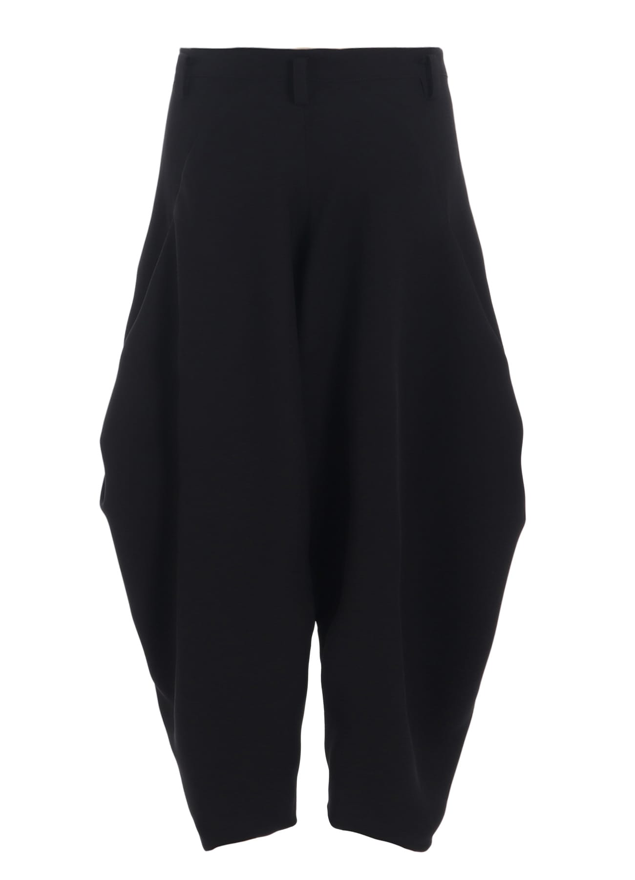 DOUBLE SATIN BIG TUCK PANTS