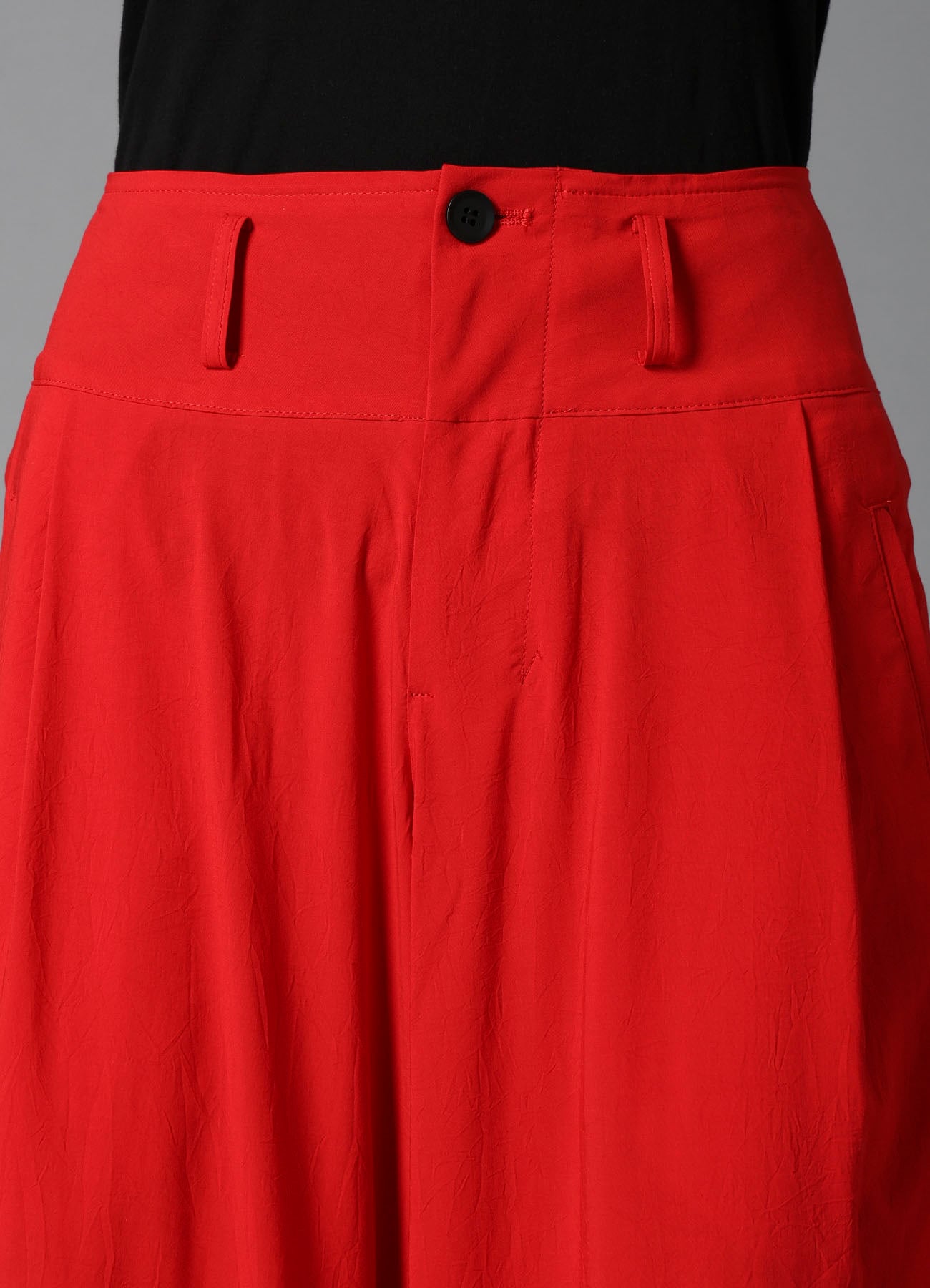 RY/ WRINKLED LAWN CROPPED MACKIN PANTS