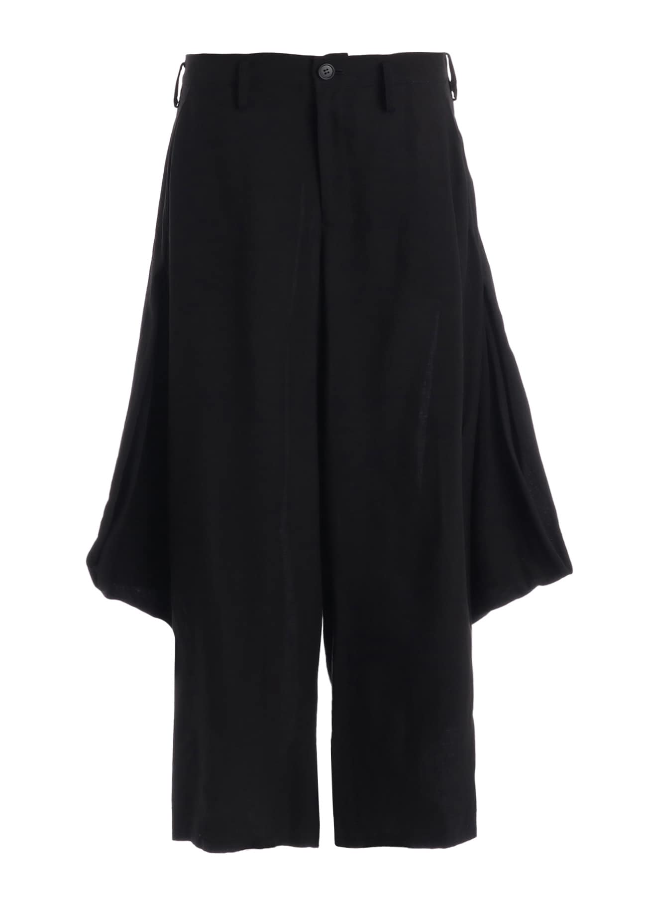 CELLULOSE/ LINEN LAWN BIG TUCK PANTS B