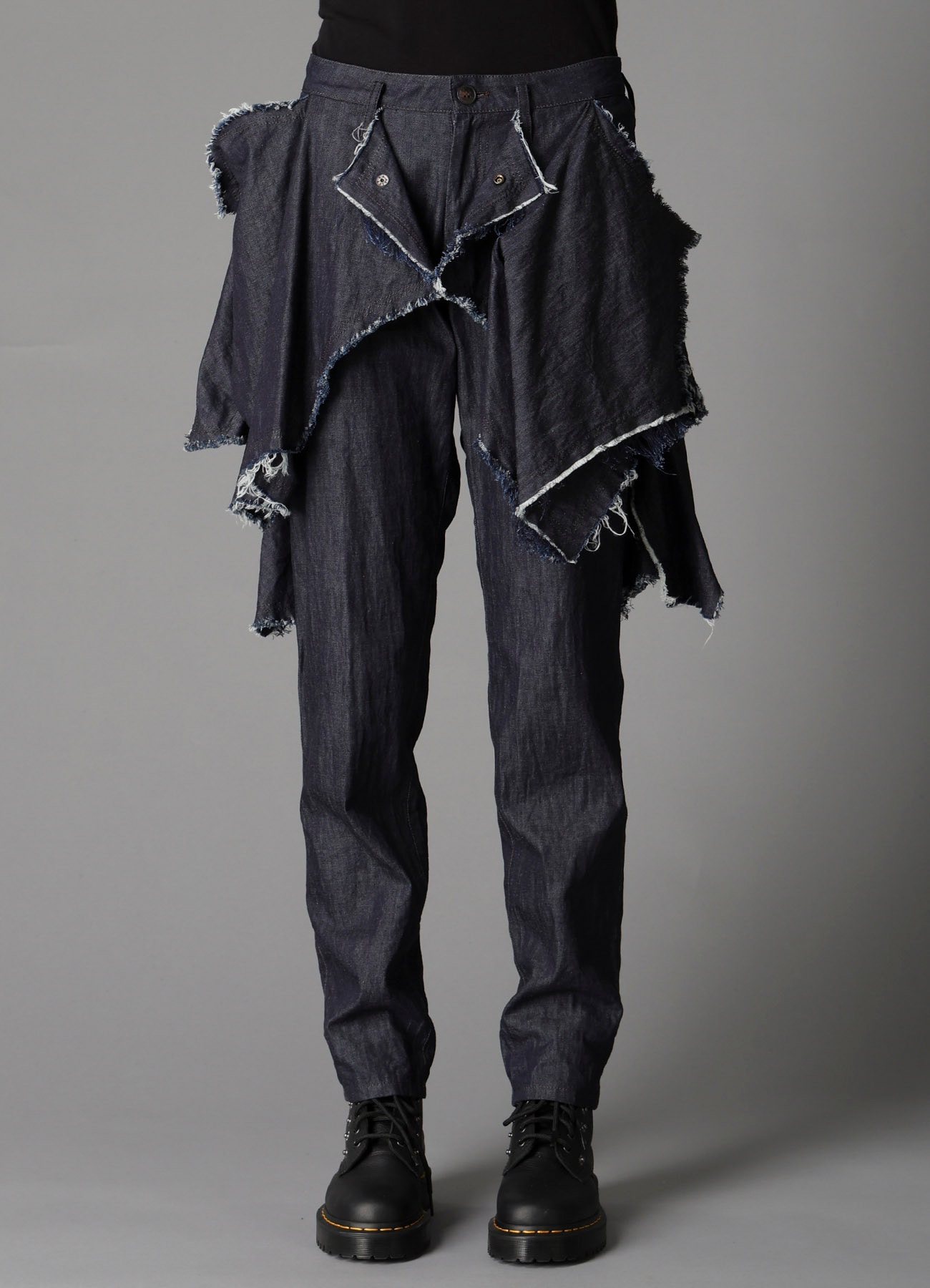 6oz DENIM DESIGNED PANEL PANTS