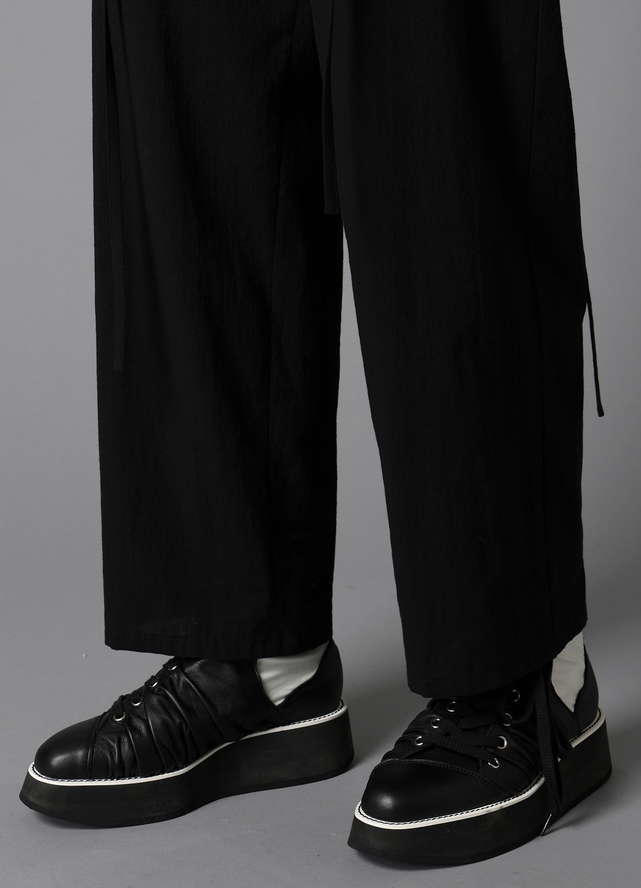 C/LI MUSLIN HANGING STRAP PANTS