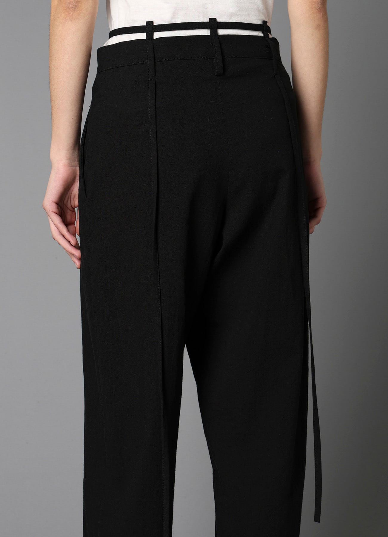 C/LI MUSLIN HANGING STRAP PANTS