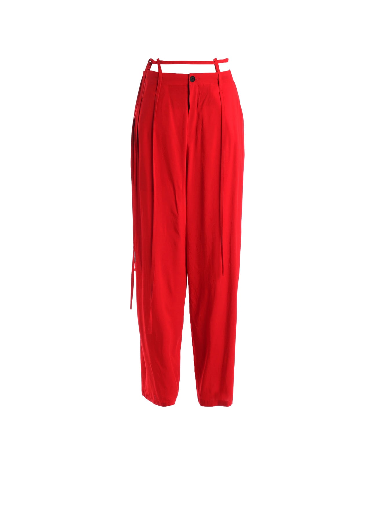 RY/ WRINKLED LAWN HANGING STRAP PANTS