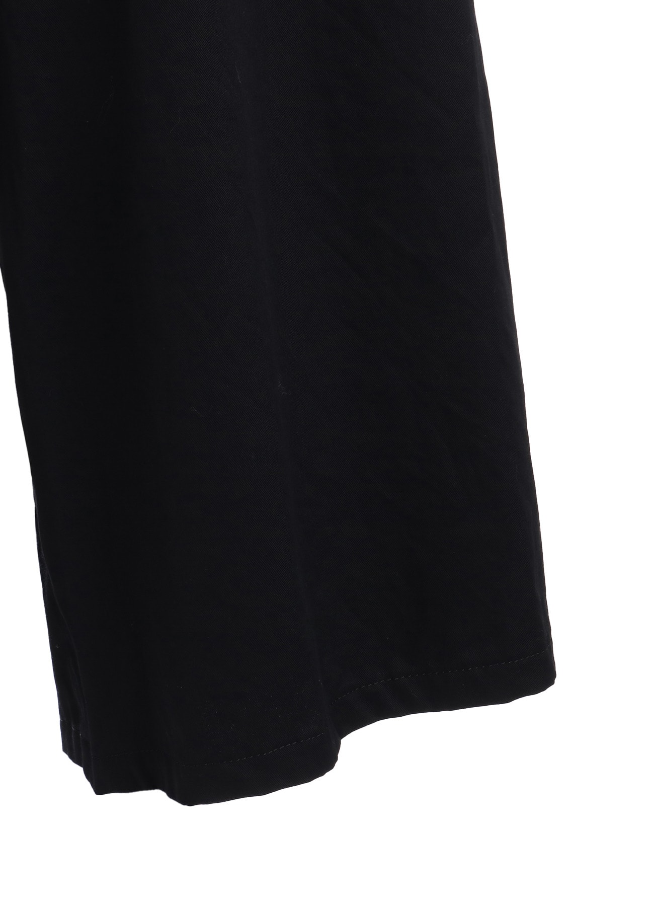 C TWILL BELTED WIDE PANTS