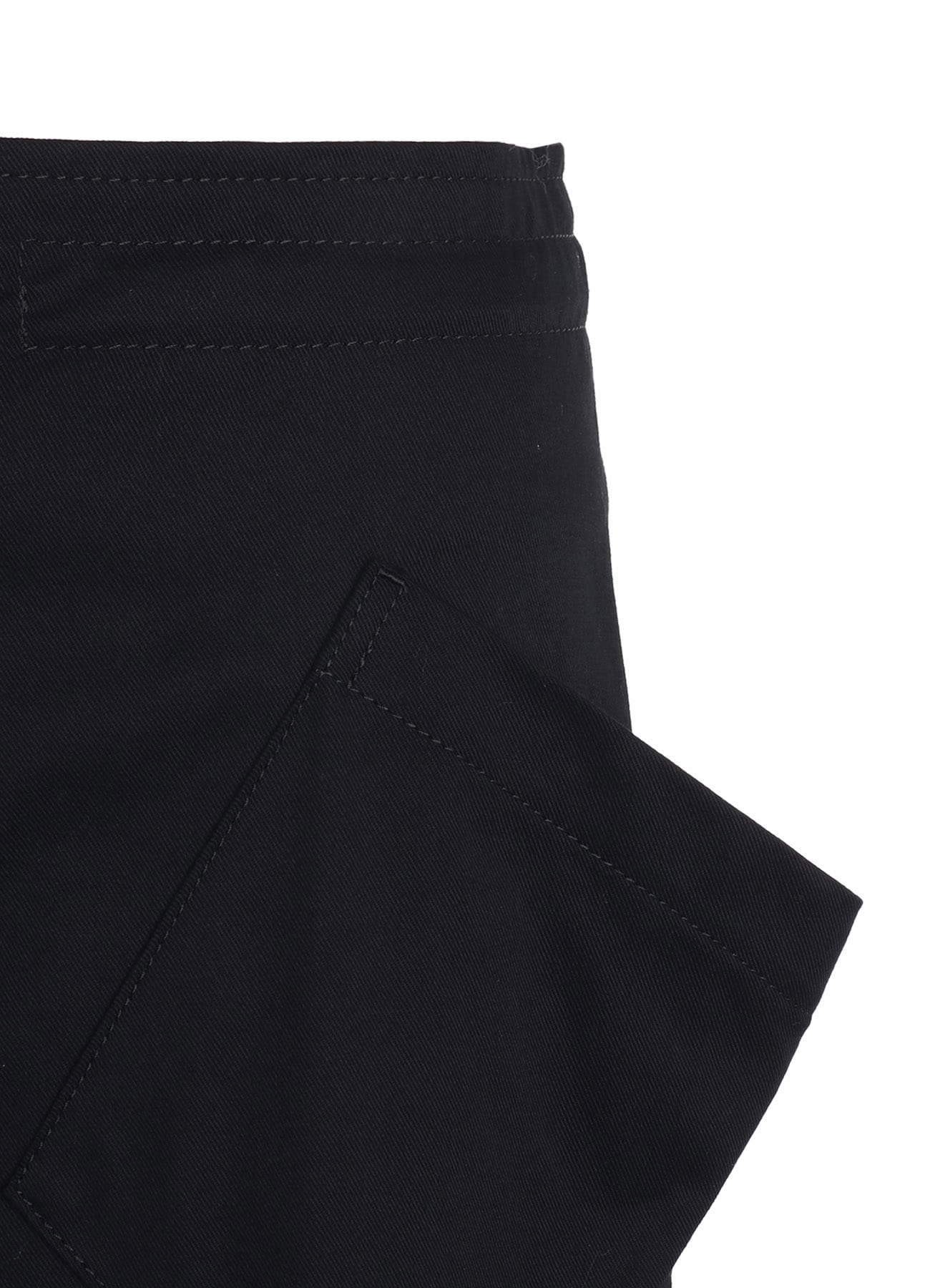 C TWILL ASYMMETRIC POCKET PANTS