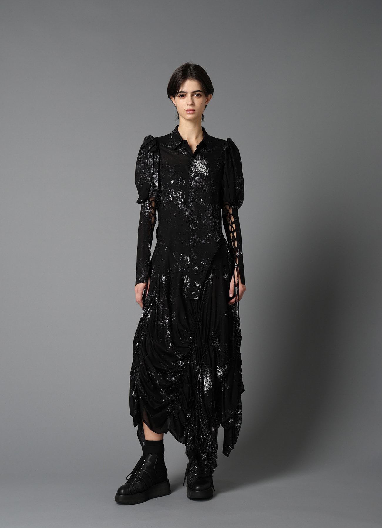 GALAXY PT GATHER SKIRT