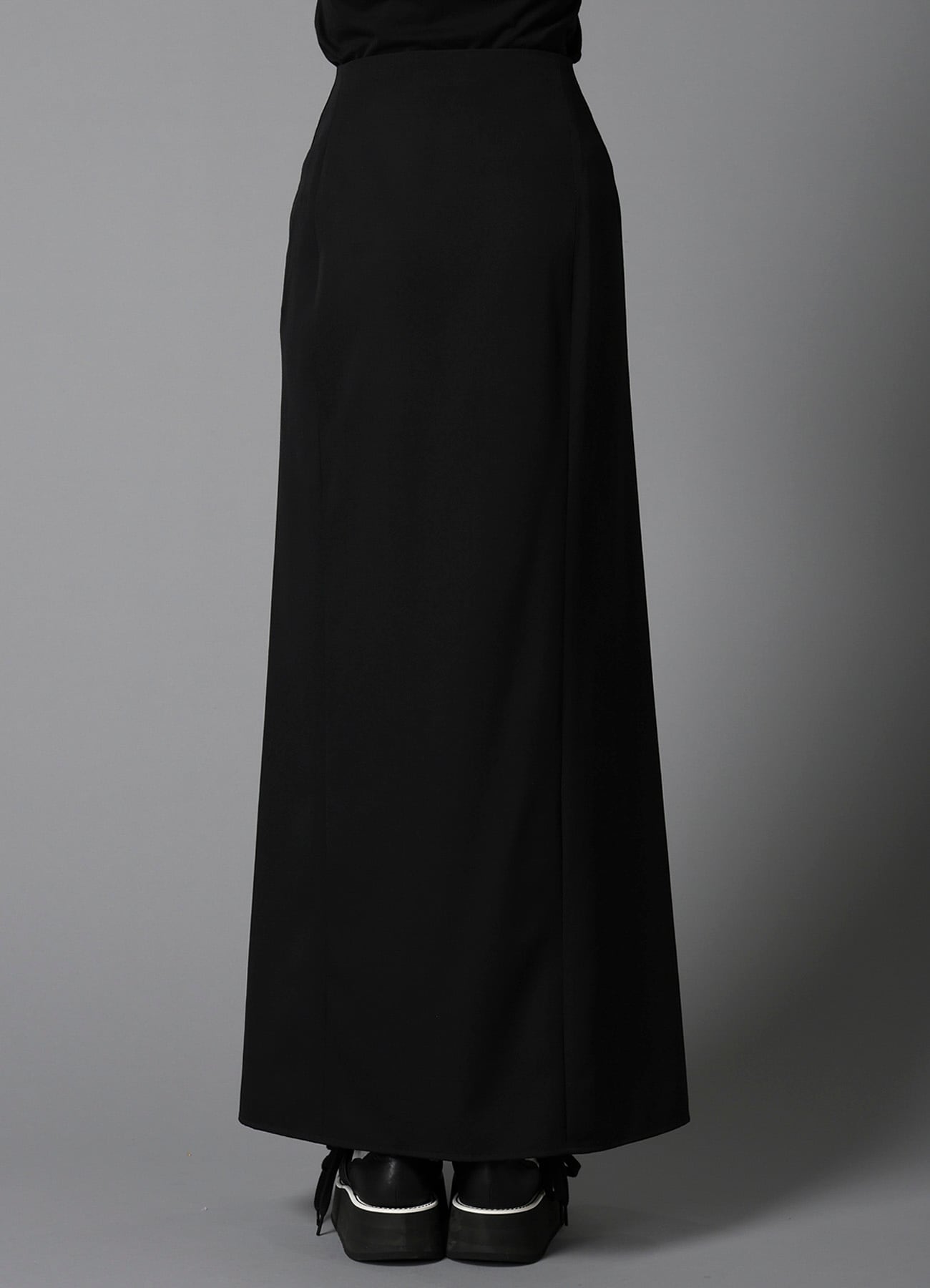 W/GABARDINE F FLARE SKIRT