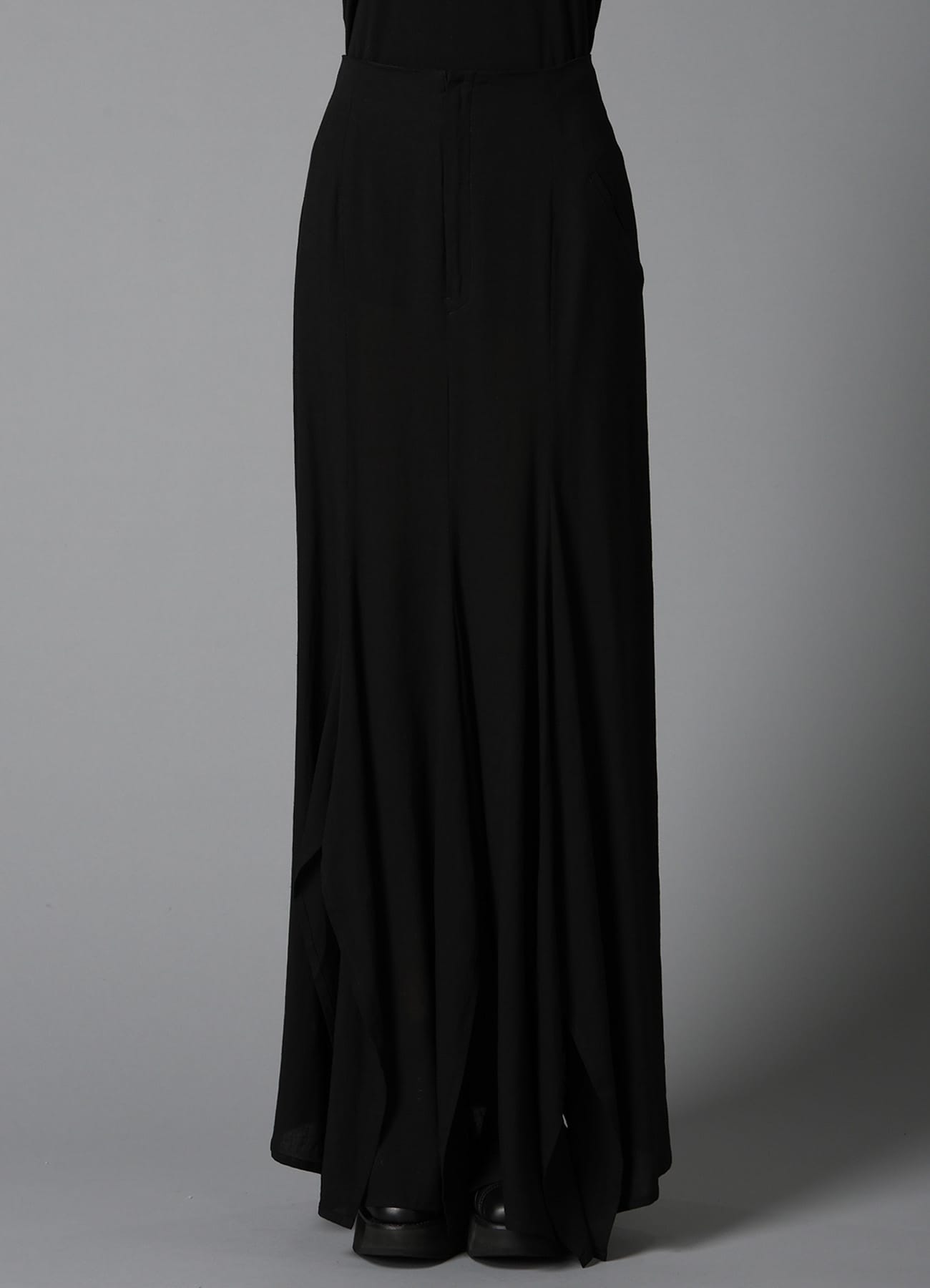 CELLULOSE/ LINEN LAWN F FLARE SKIRT