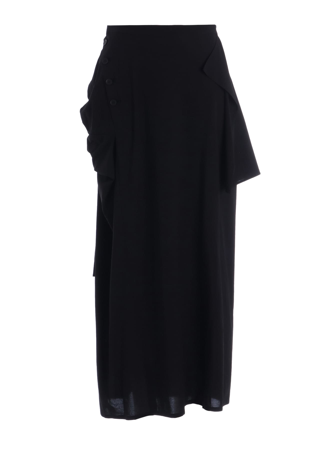 RY/ WRINKLED LAWN B TWISTED SKIRT