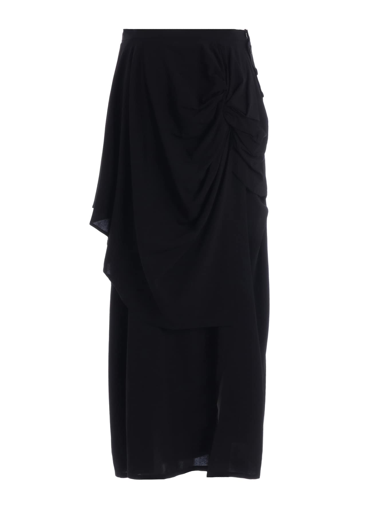 RY/ WRINKLED LAWN B TWISTED SKIRT