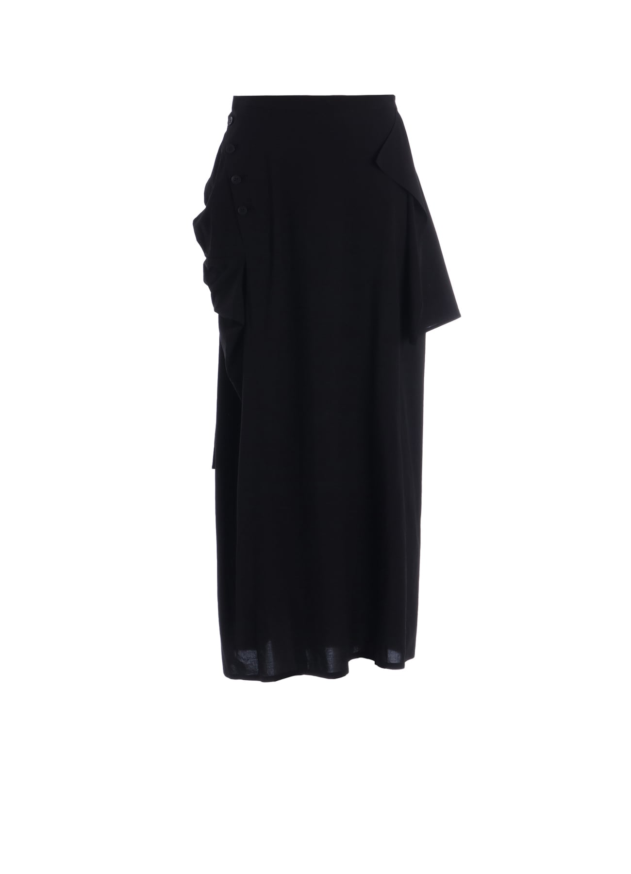 RY/ WRINKLED LAWN B TWISTED SKIRT