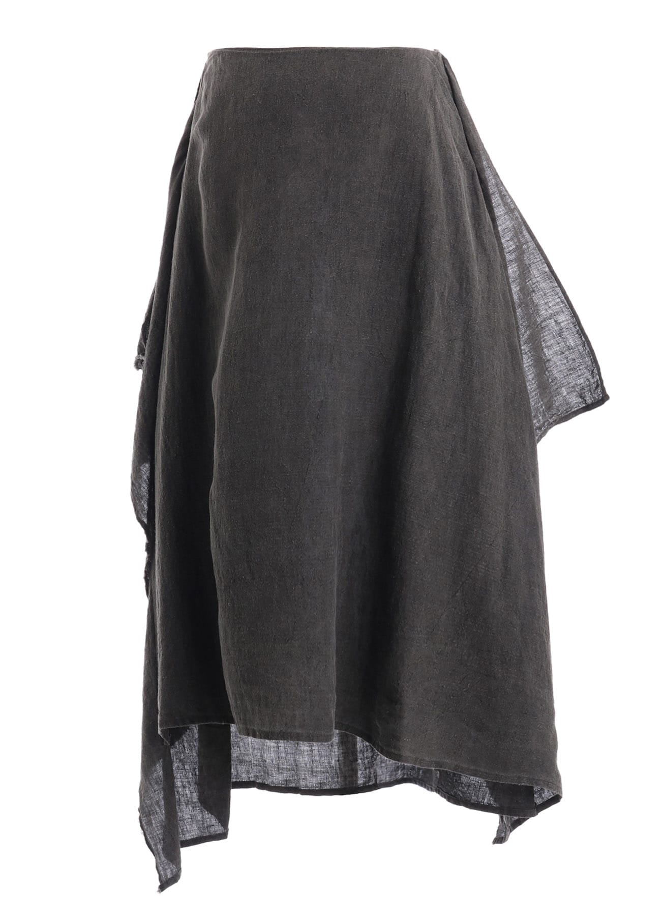 INK DYED LAWN SQUARE SKIRT B