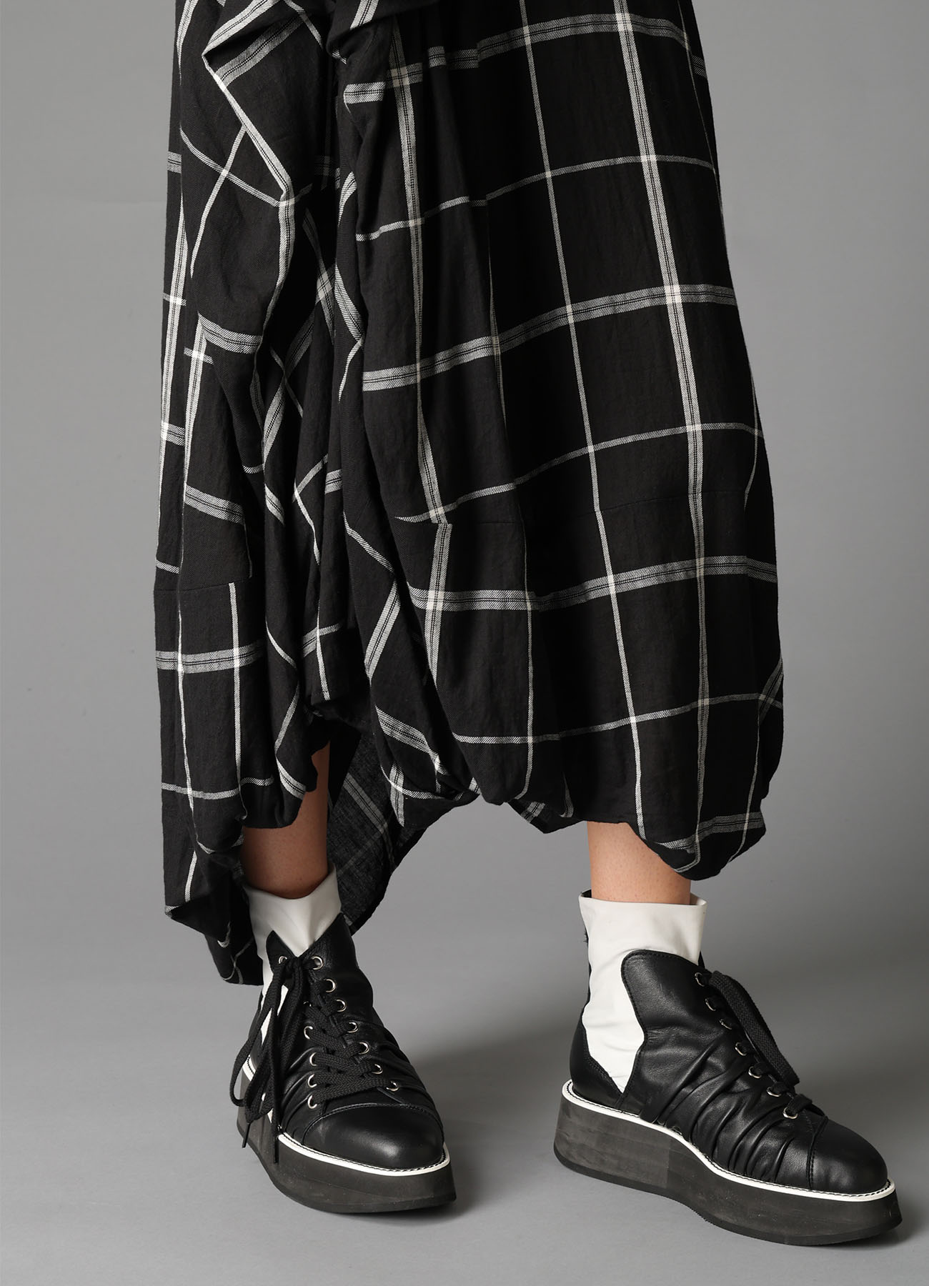 KHADI SIDE GATHER SKIRT