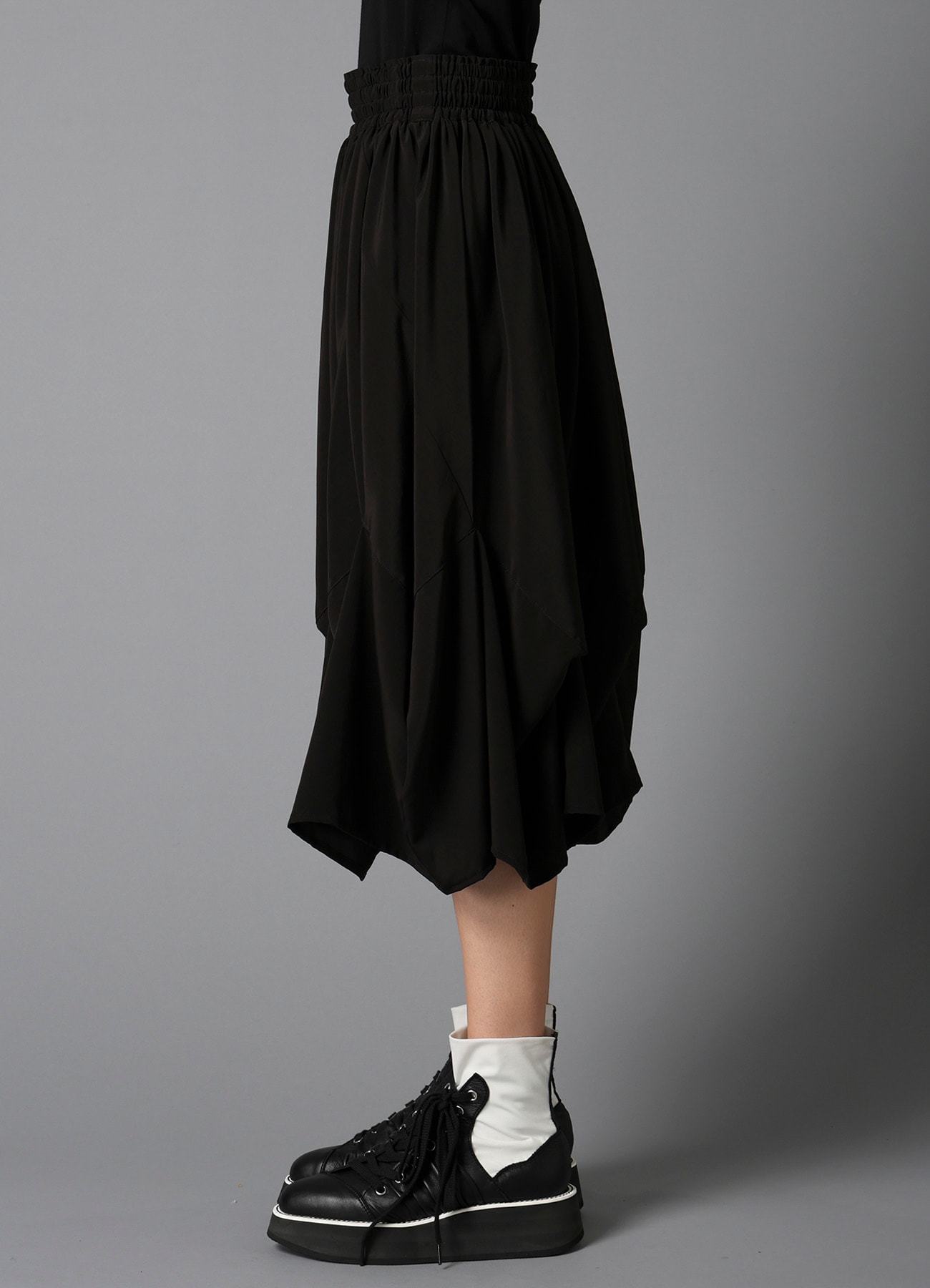 TA/PE DECHINE ELASTIC WAIST SKIRT