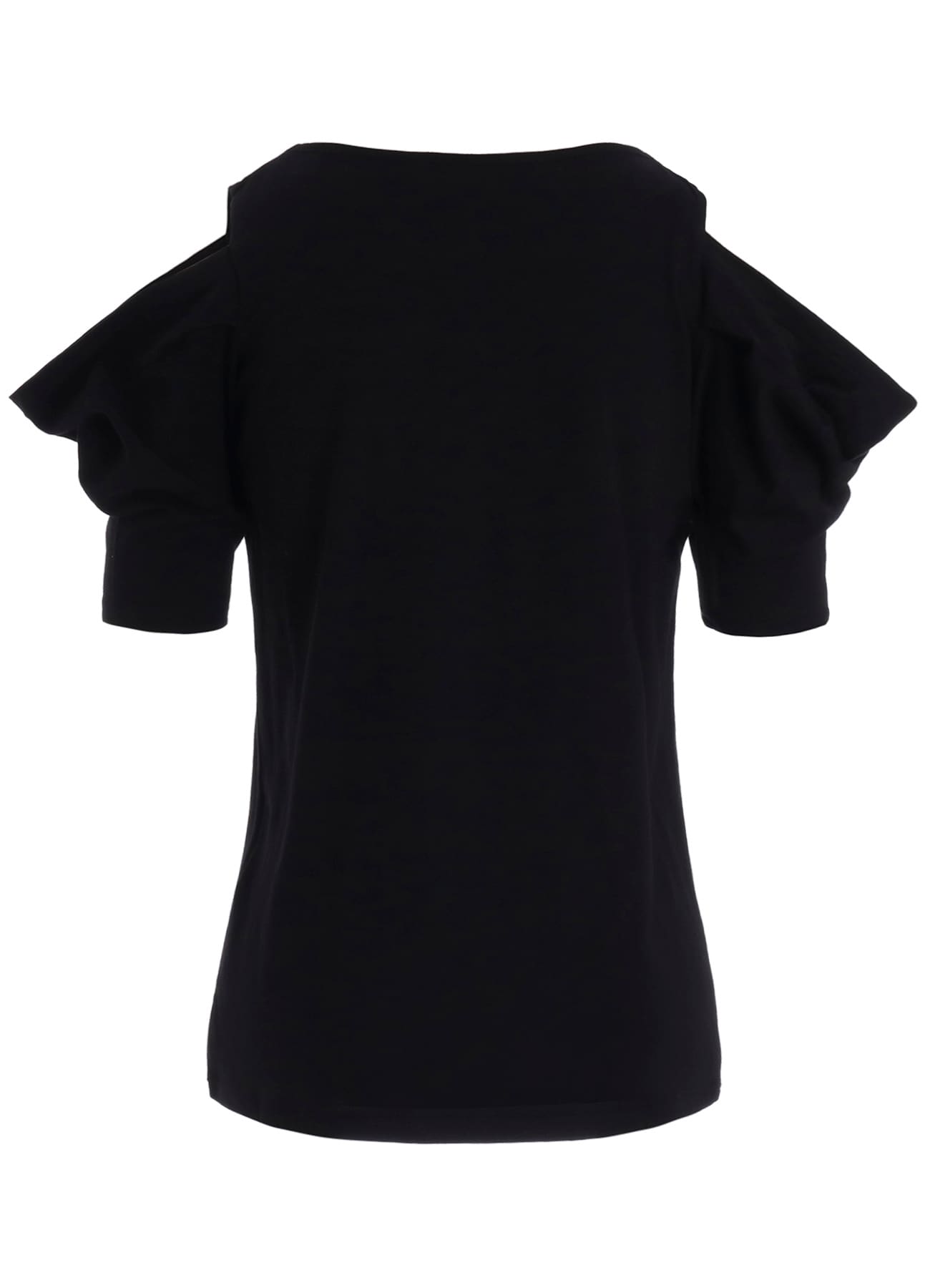 40/- SINGLE JERSEY OPEN SHOULDER HALF SLEEVE TEE