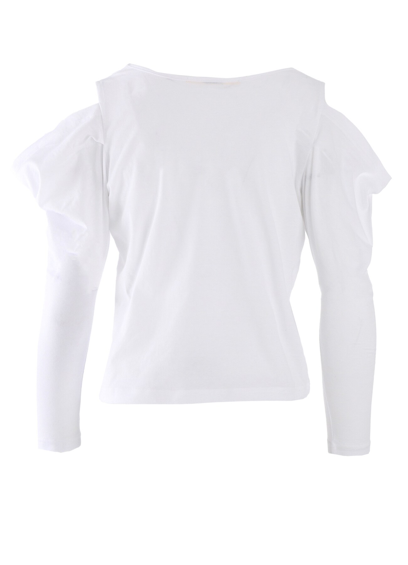 40/- SINGLE JERSEY OPEN SHOULDER LONG SLEEVE TEE