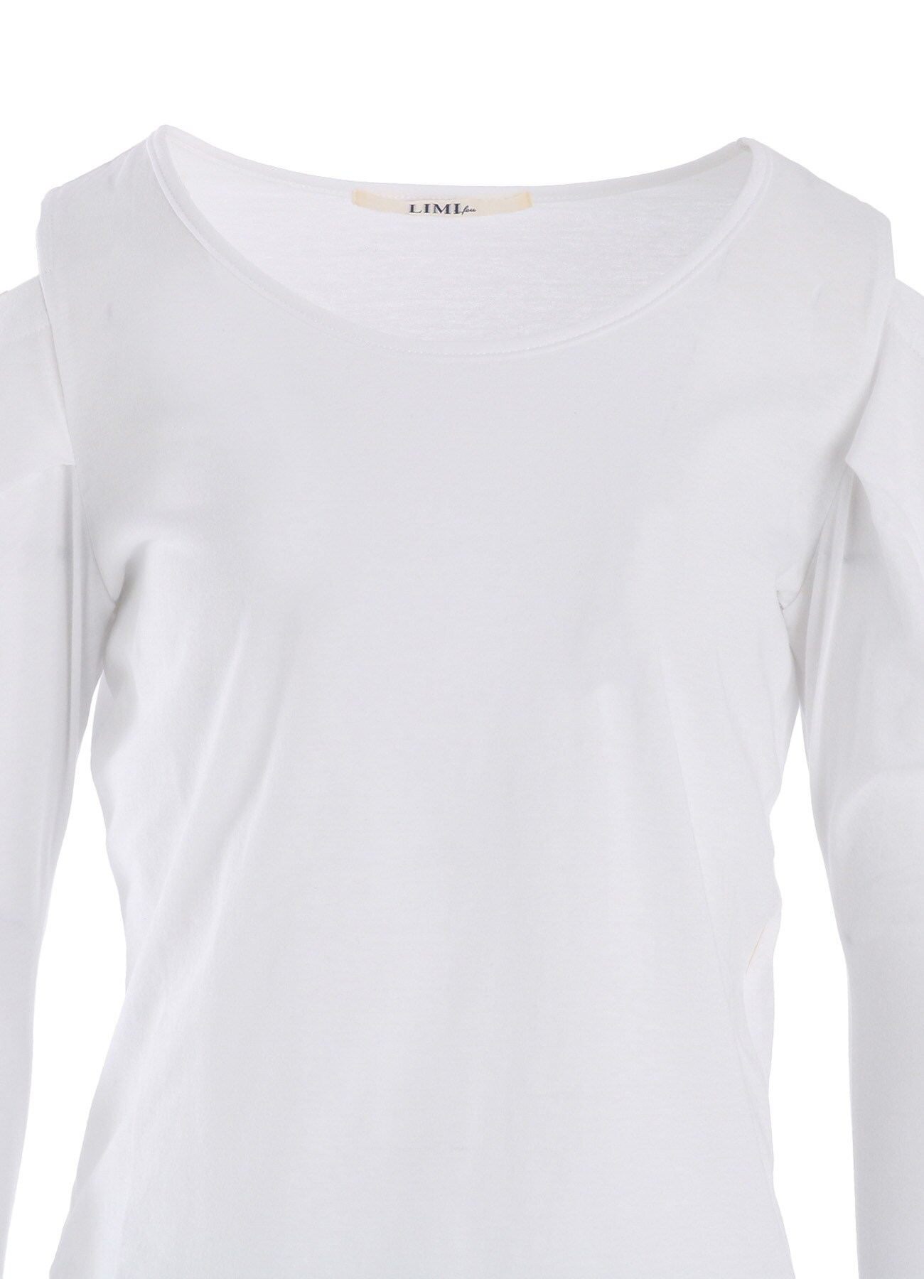 40/- SINGLE JERSEY OPEN SHOULDER LONG SLEEVE TEE