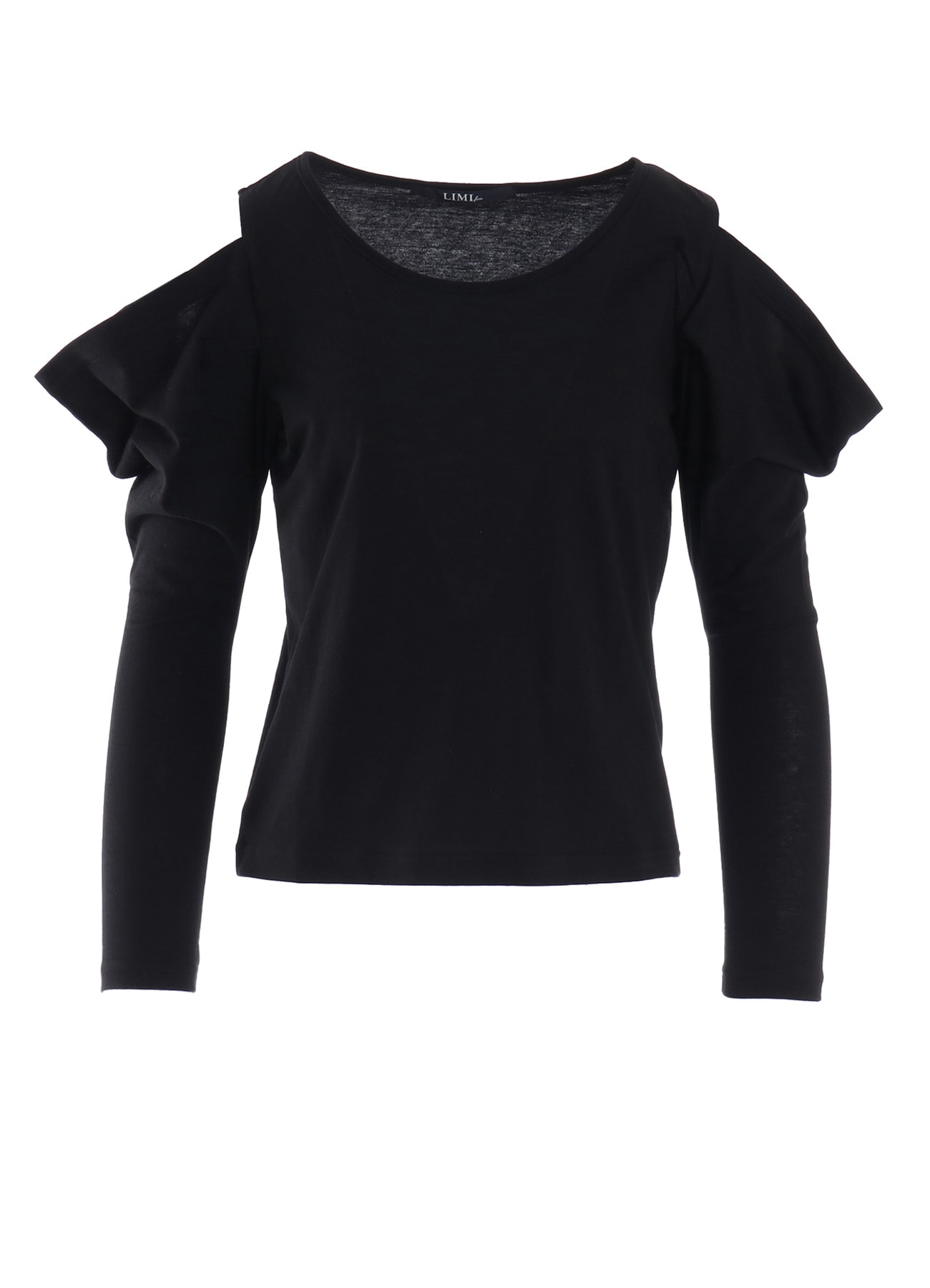 40/- SINGLE JERSEY OPEN SHOULDER LONG SLEEVE TEE