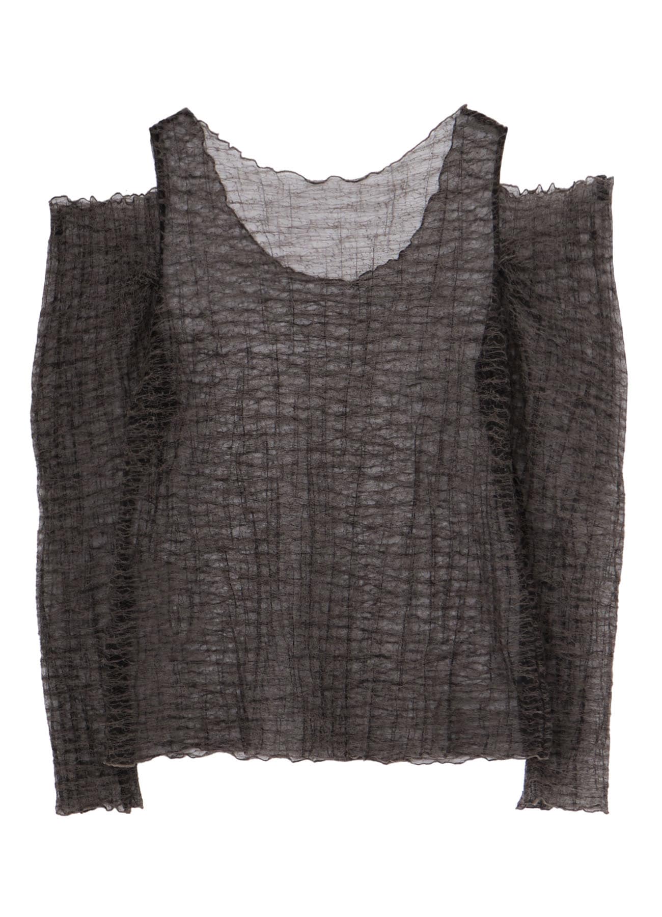 GATHER SLEEVE LONG CUTSEW