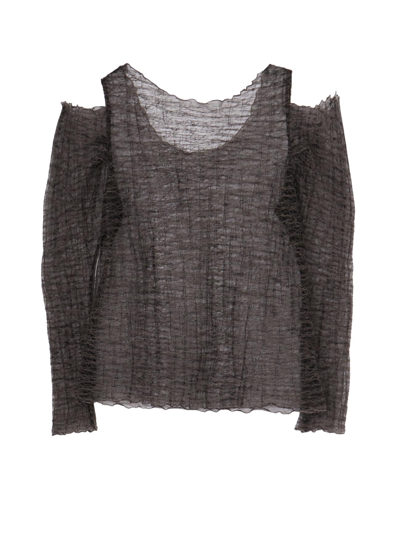 GATHER SLEEVE LONG CUTSEW