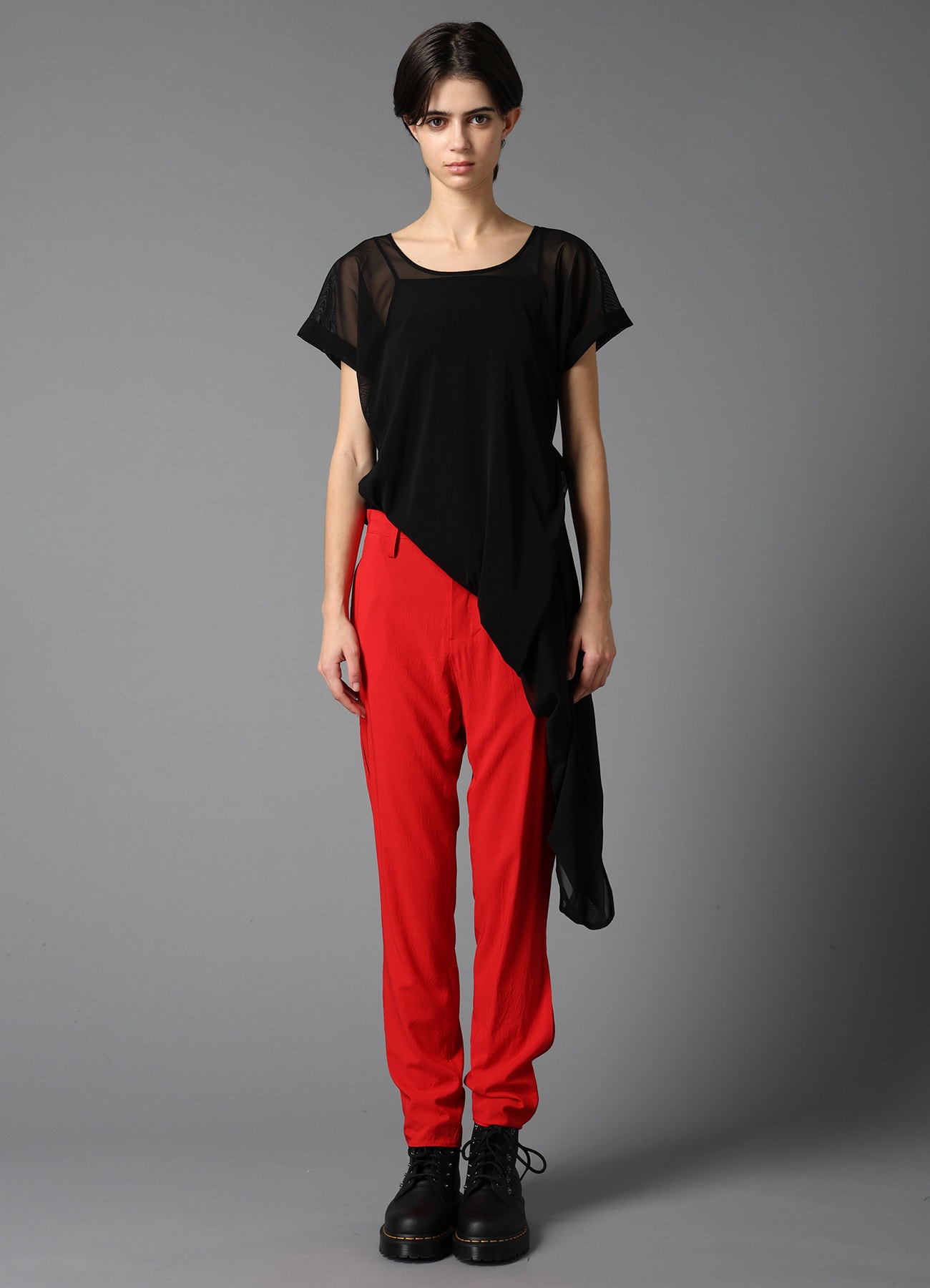 PE TULLE  3-WAY TEE/ A