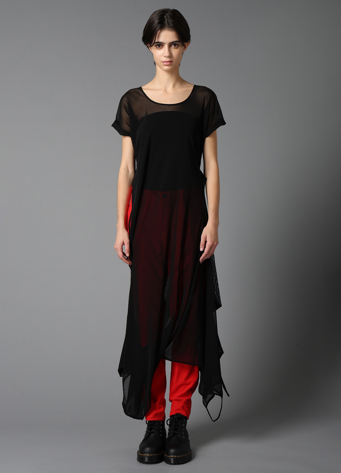 PE TULLE  3-WAY TEE/ A