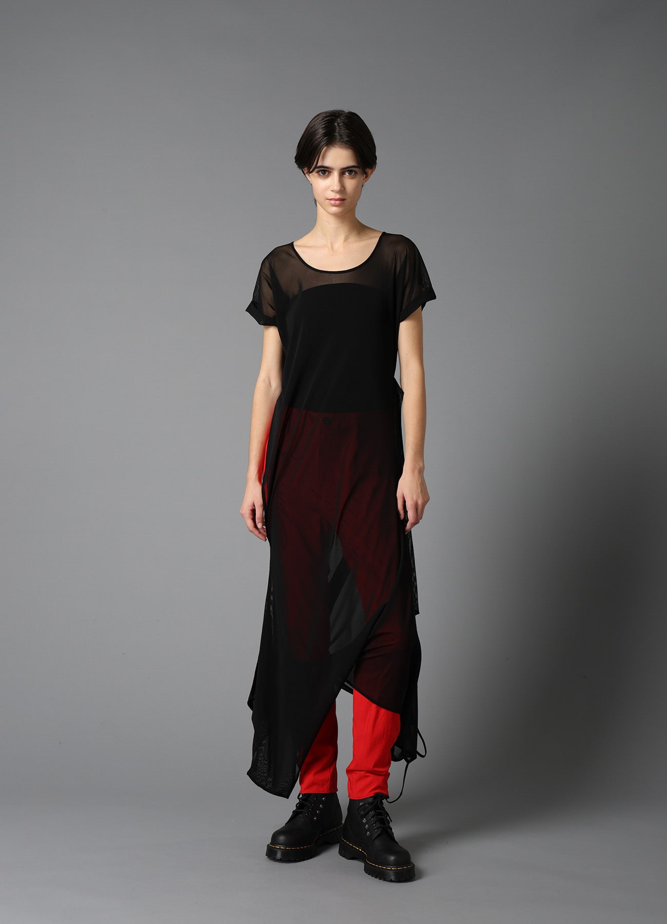 PE TULLE  3-WAY TEE/ A