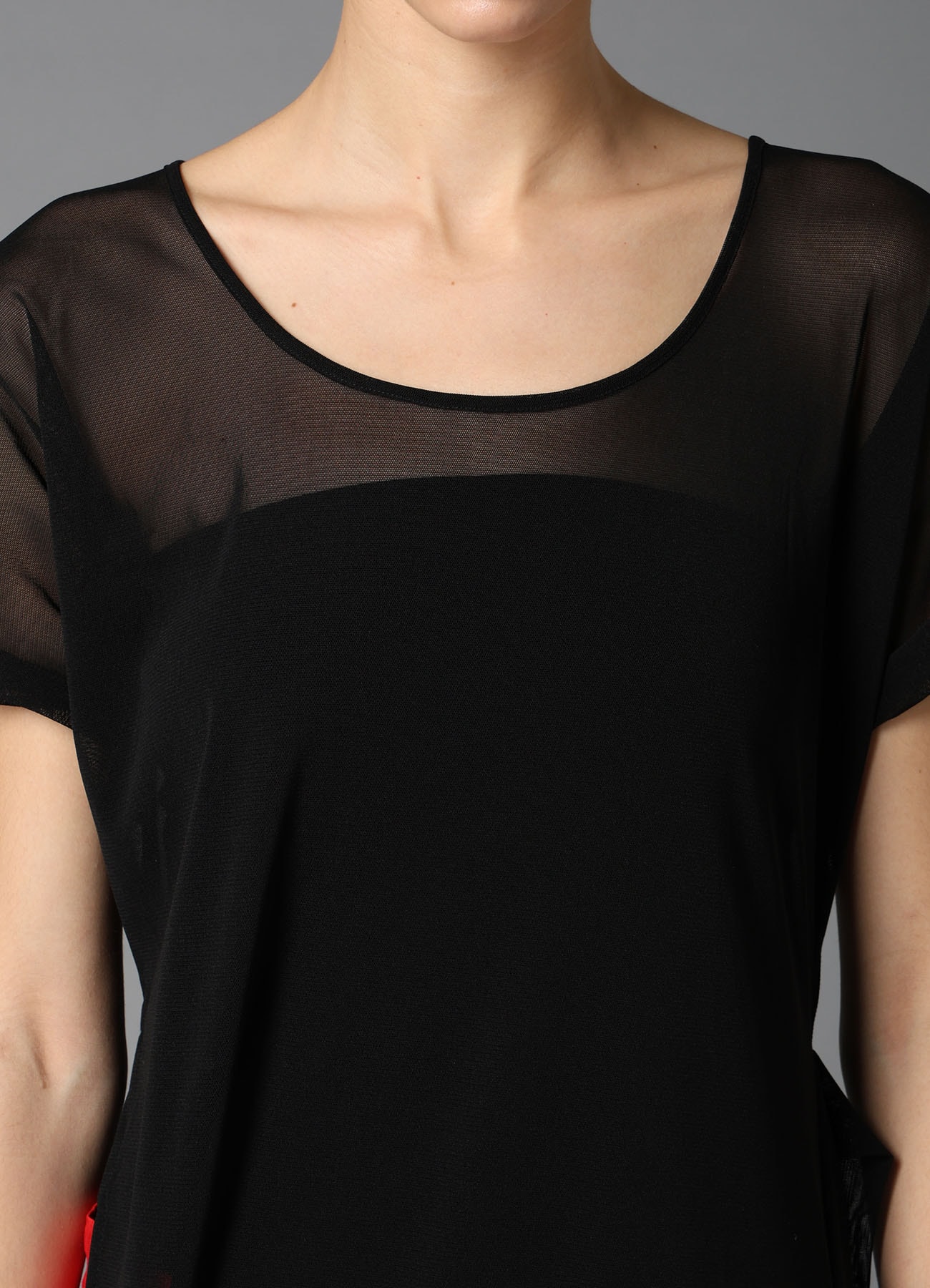 PE TULLE  3-WAY TEE/ A