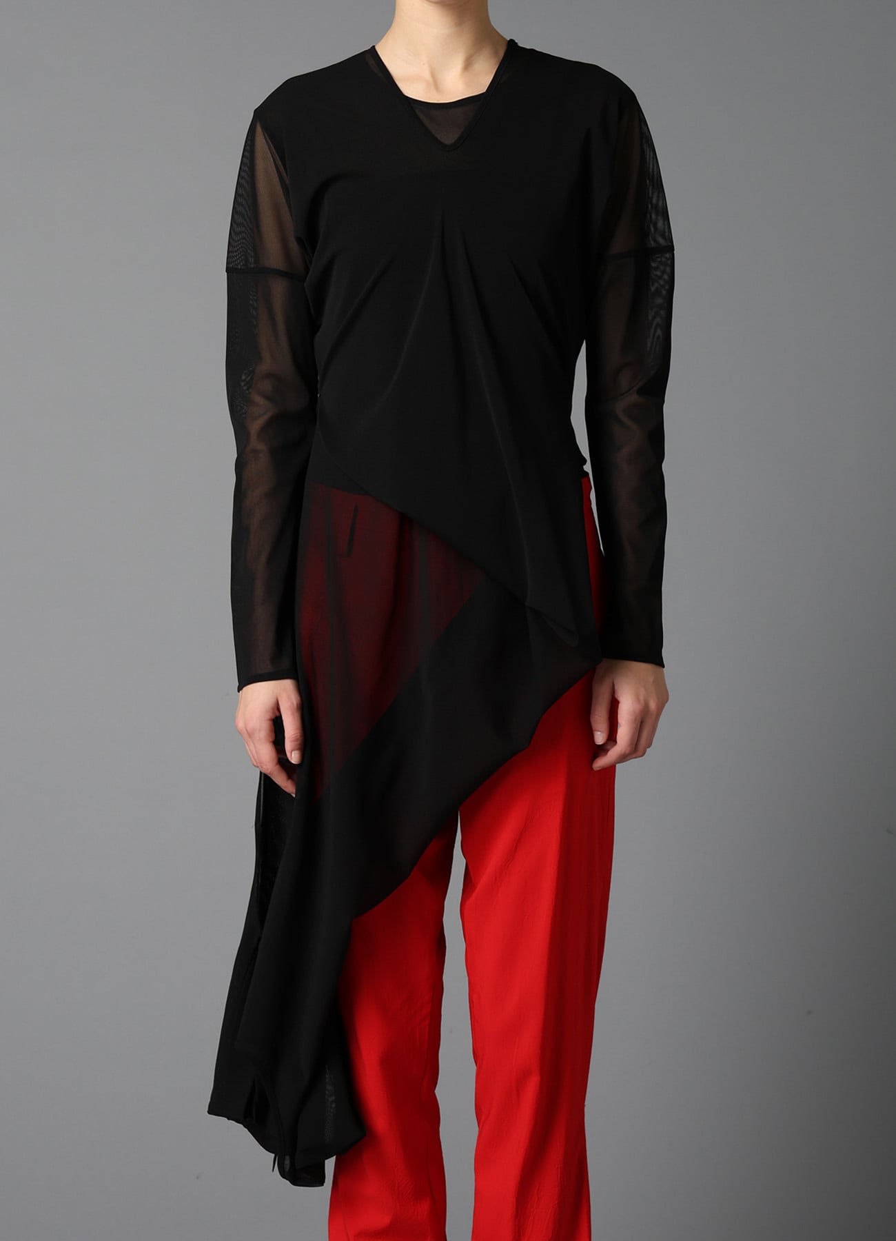 PE TULLE 3-WAY TEE/ B