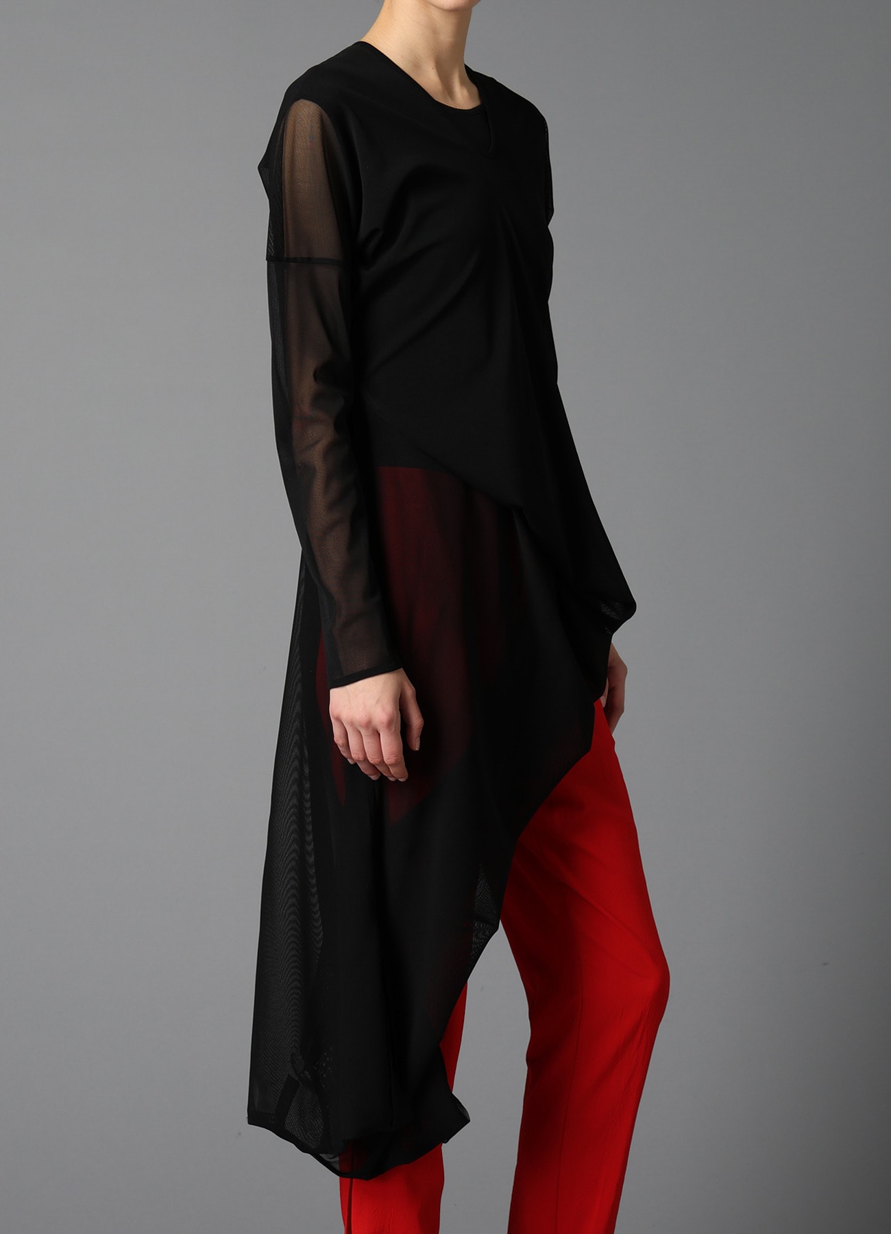 PE TULLE 3-WAY TEE/ B