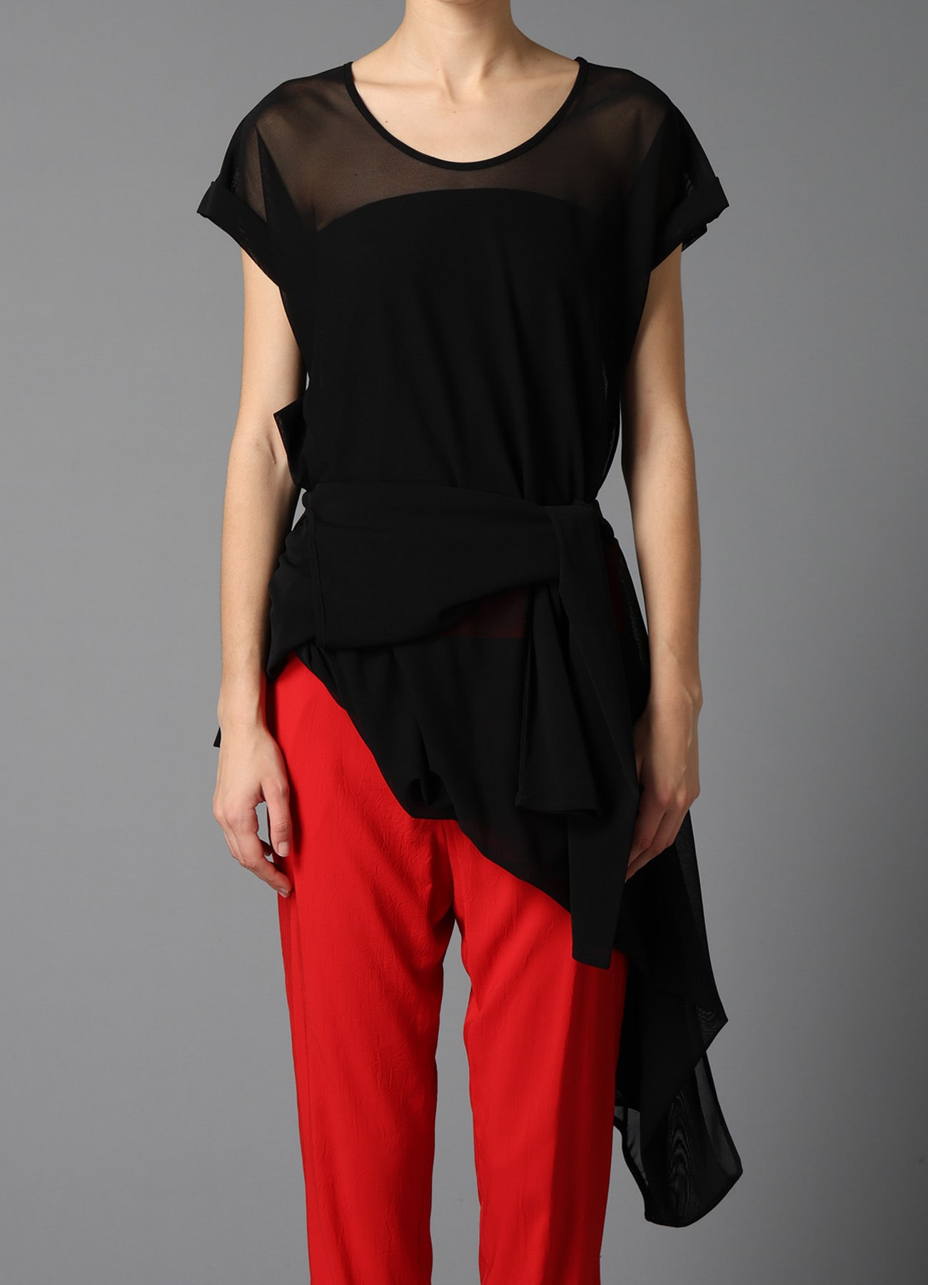 PE TULLE 3-WAY TEE/ B