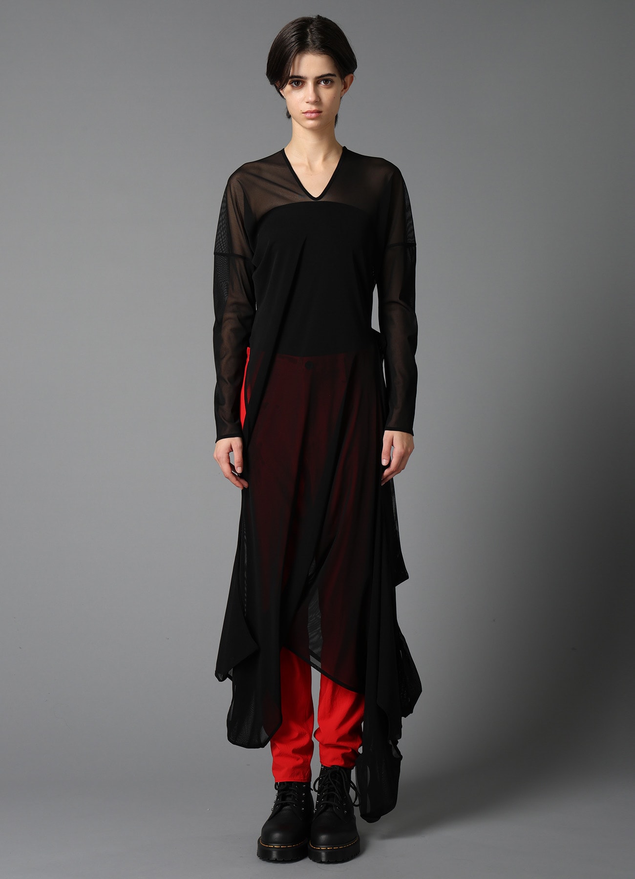 PE TULLE 3-WAY TEE/ B