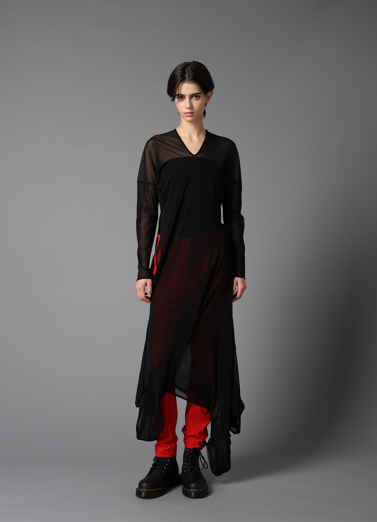 PE TULLE 3-WAY TEE/ B