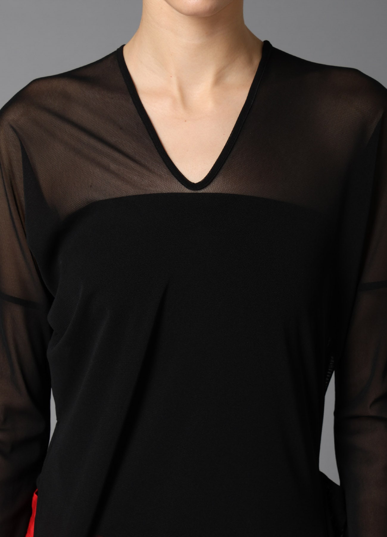 PE TULLE 3-WAY TEE/ B