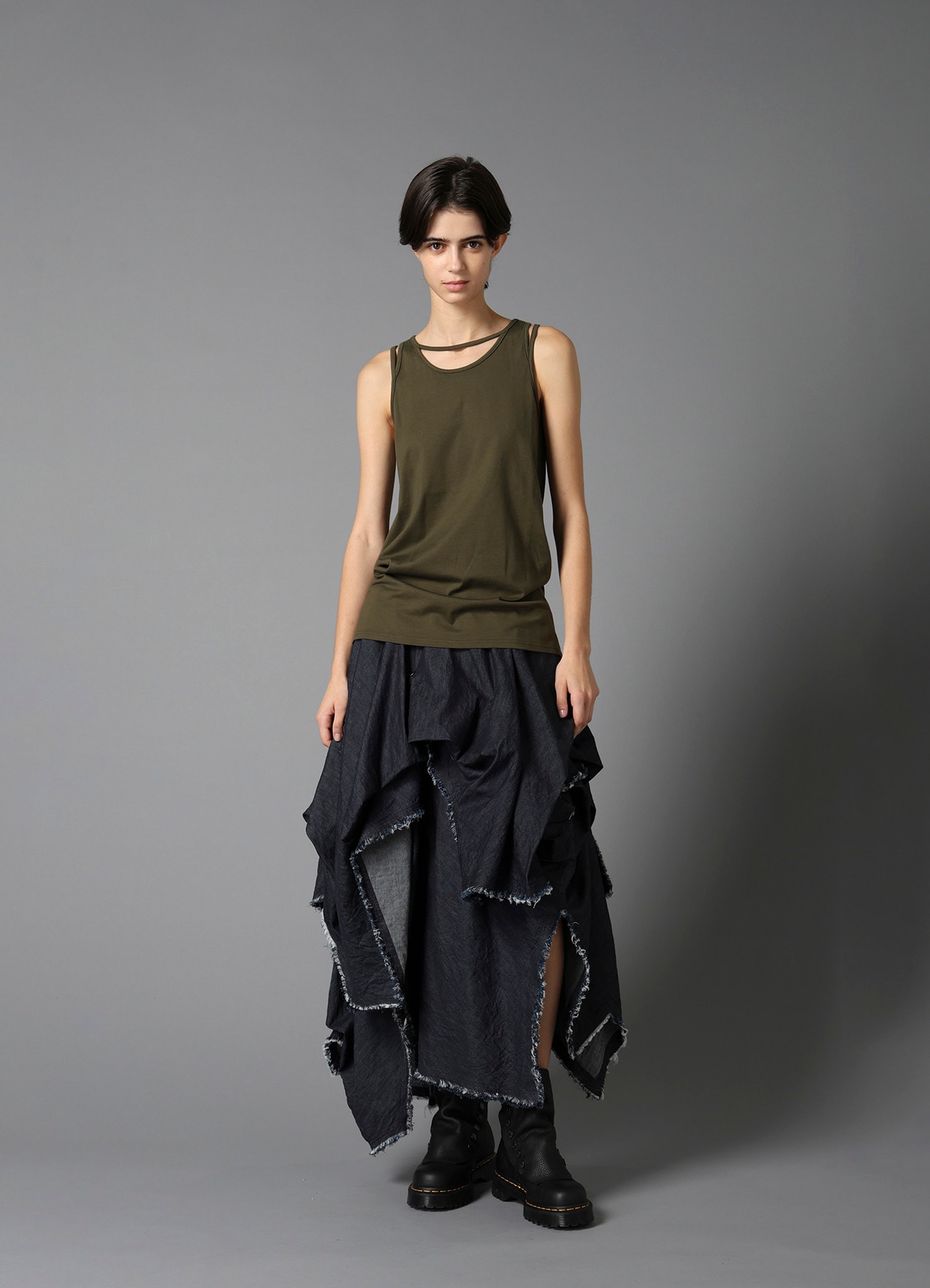 60/2 COTTON SINGLE JERSEY BINDER DETAIL TANK TOP